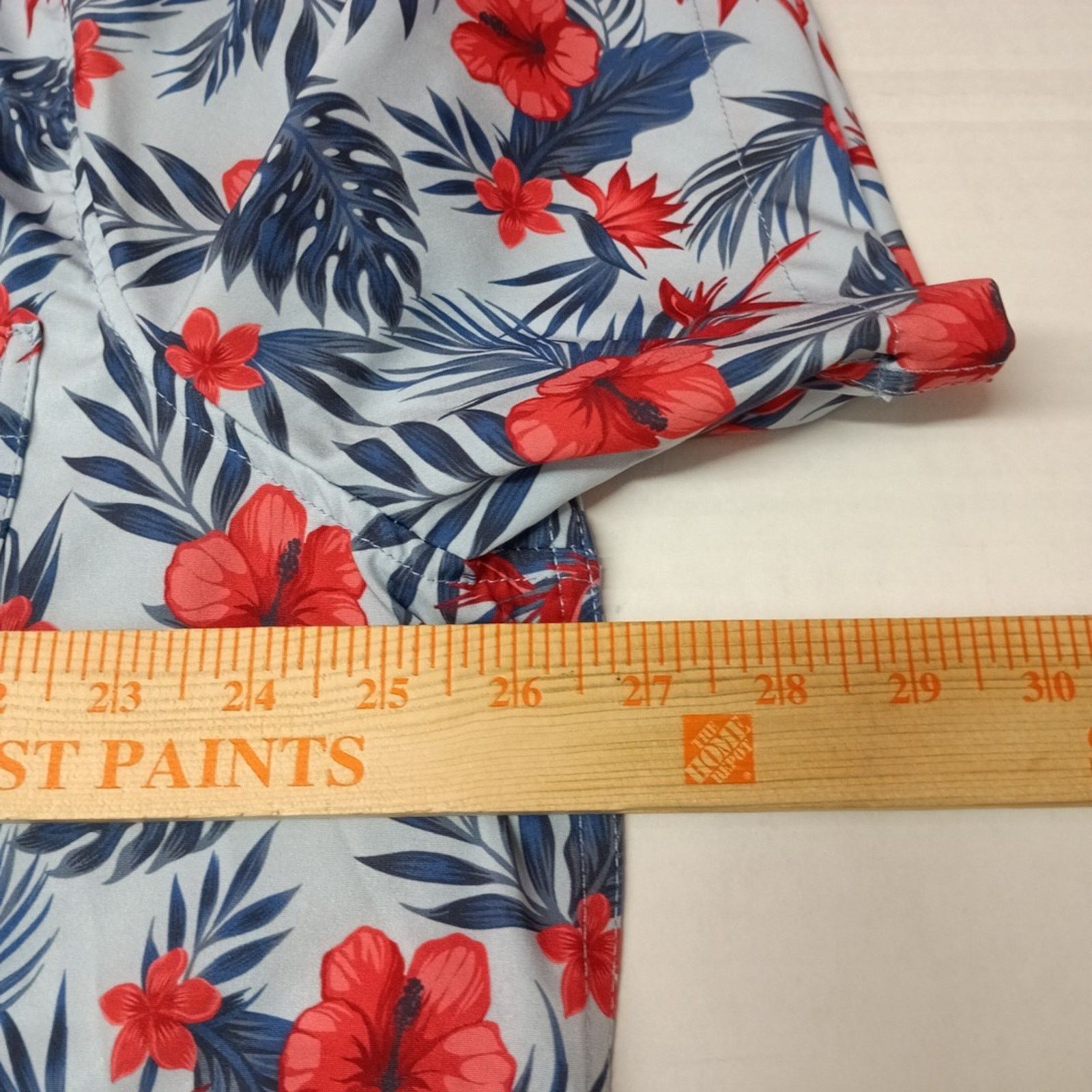 Chaps Chaps Everyday Performance Shirt Mens Size 2XL Blue Floral Size US XXL / EU 58 / 5 - 5 Thumbnail