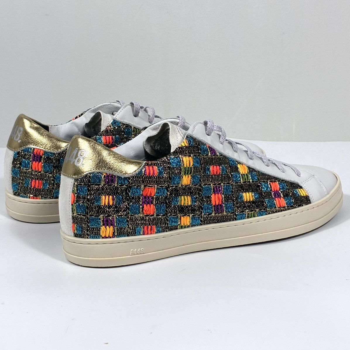 P448 P448 John Malhia Sneakers White Mal Multicolor EU 41 NEW Size US 11 / IT 41 - 4 Thumbnail