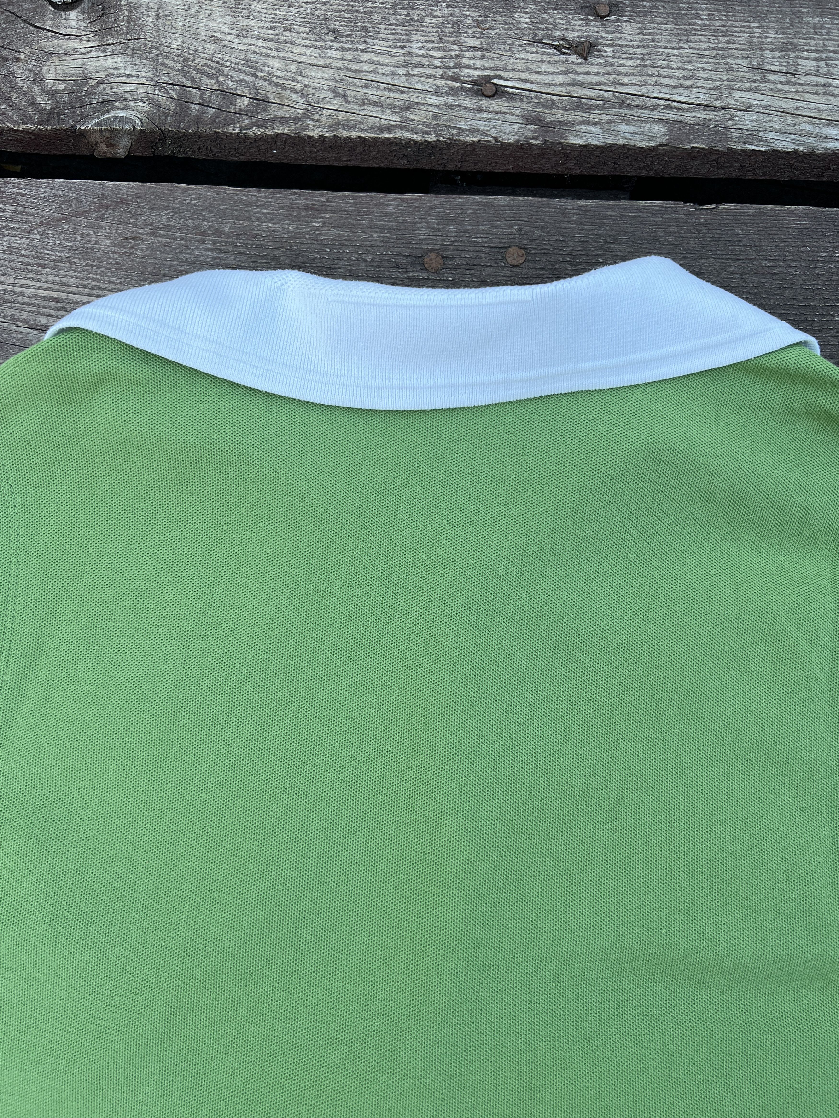 Nike Nike Vintage 90s Green Crop Top Custom Polo Shirt Size XL / US 12-14 / IT 48-50 - 6 Thumbnail