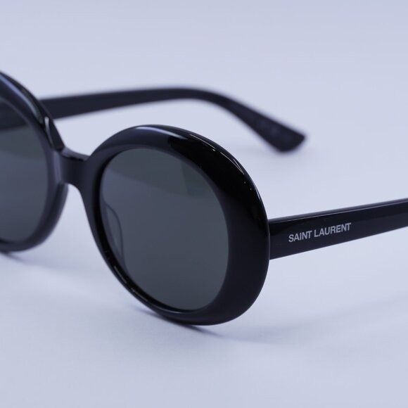 Saint Laurent Paris New Saint Laurent SL98 CALIFORNIA 002 Sunglasses - Black Size ONE SIZE - 9 Thumbnail