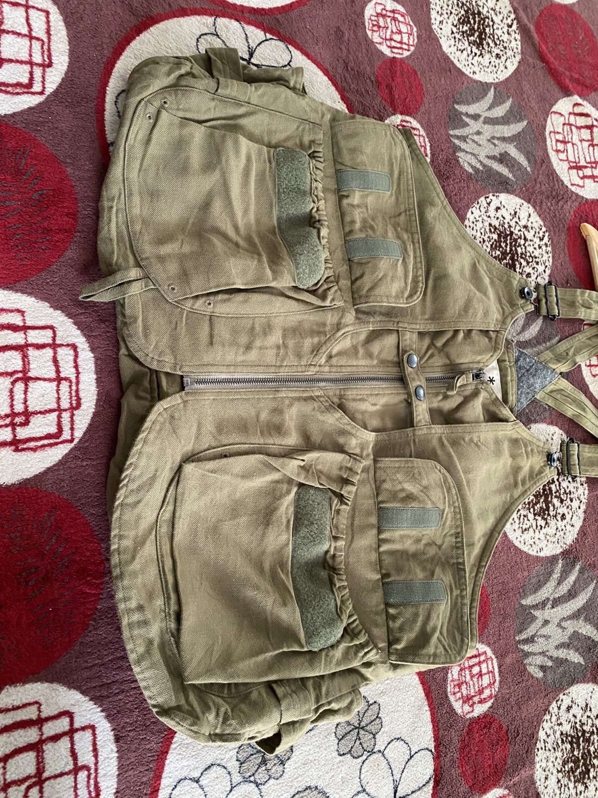 Snow Peak Snow Peak Takibi Vest Made Japan Green Colour Size US L / EU 52-54 / 3 - 8 Thumbnail