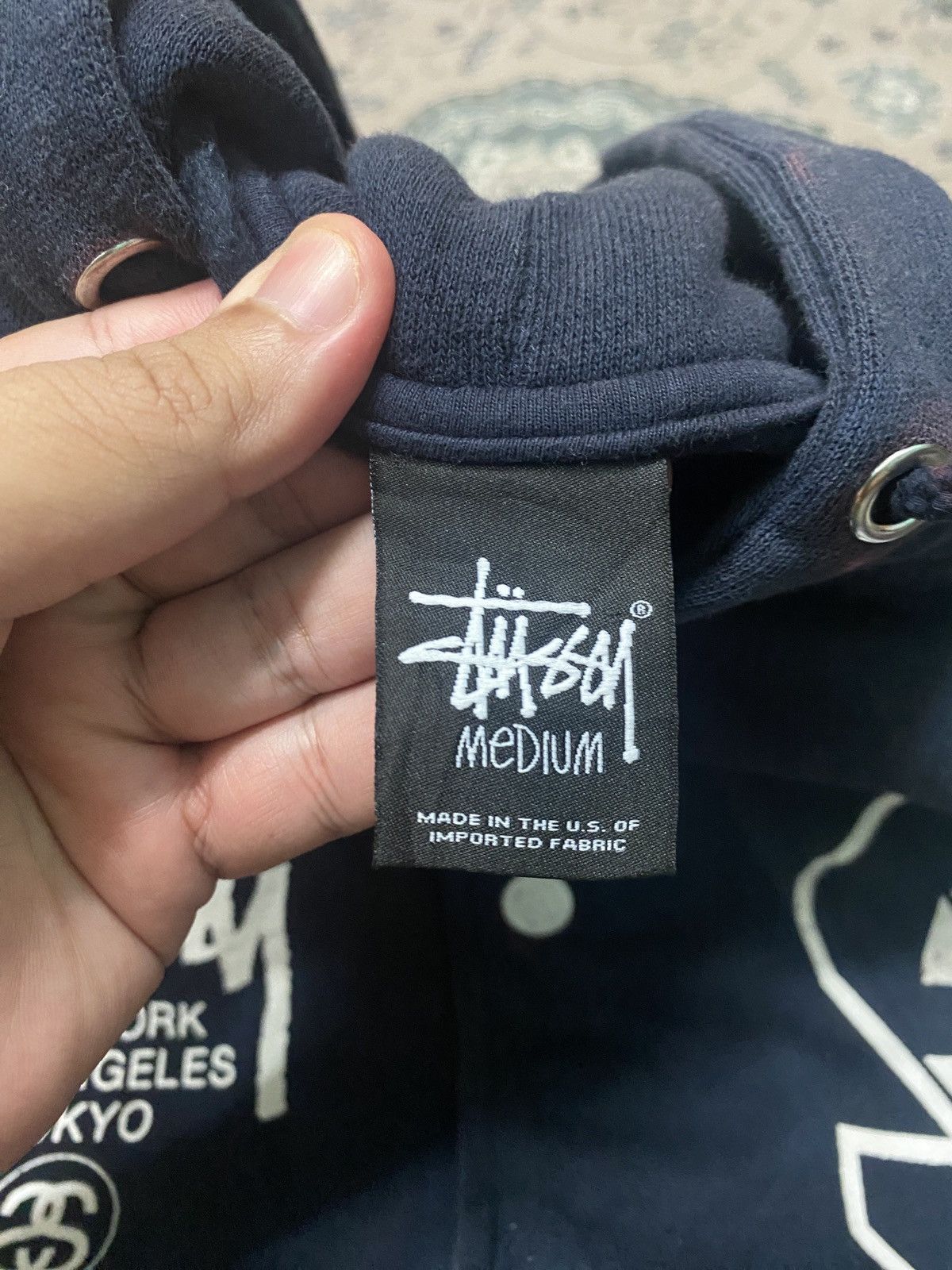 Stussy 💥RARE💥VINTAGE STUSSY VARSITY JACKET 🔥 Size US M / EU 48-50 / 2 - 18 Thumbnail