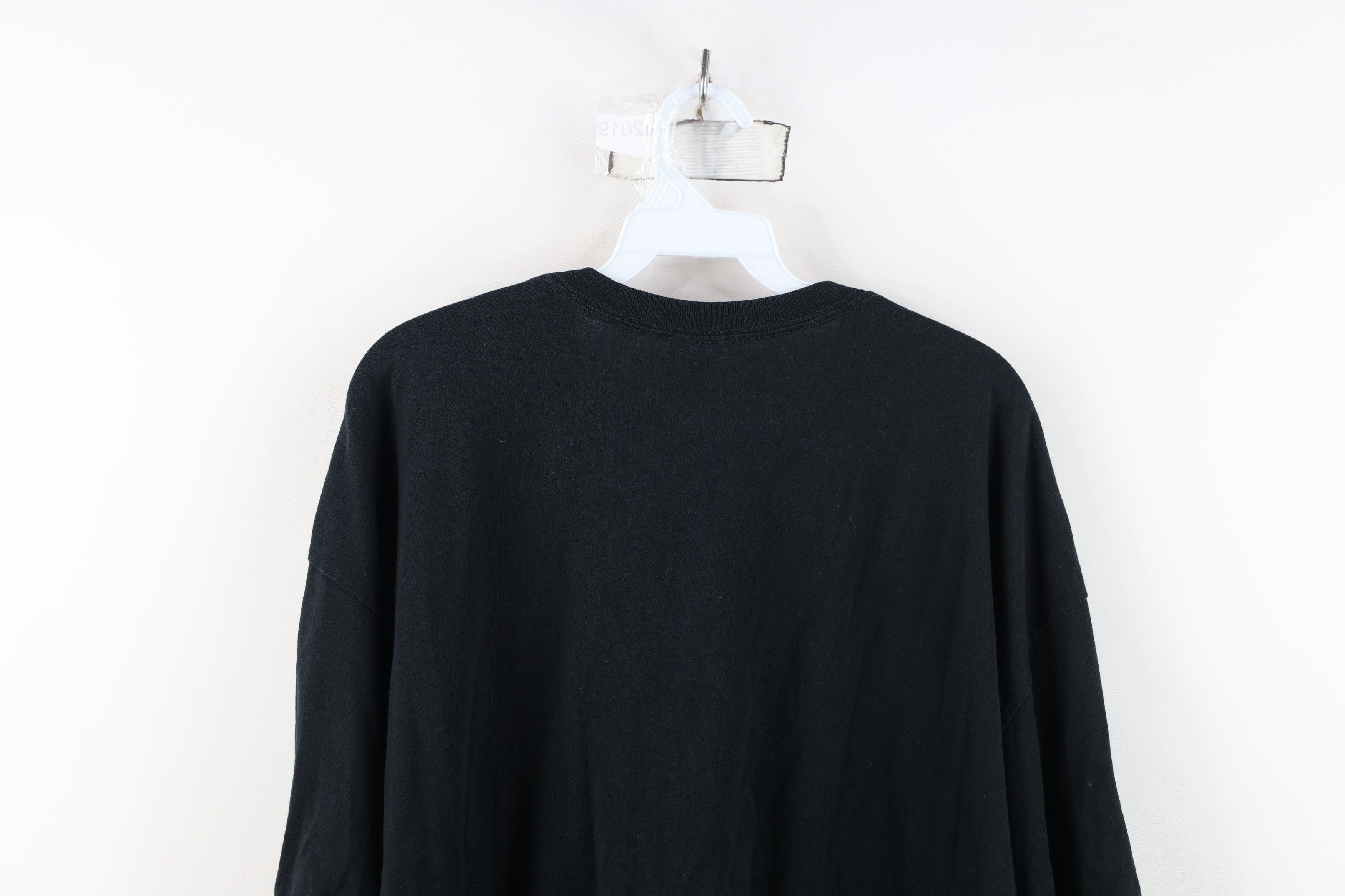 Vintage Vintage Y2K Streetwear Short Sleeve T-Shirt Black Cotton Size US XXL / EU 58 / 5 - 12 Thumbnail