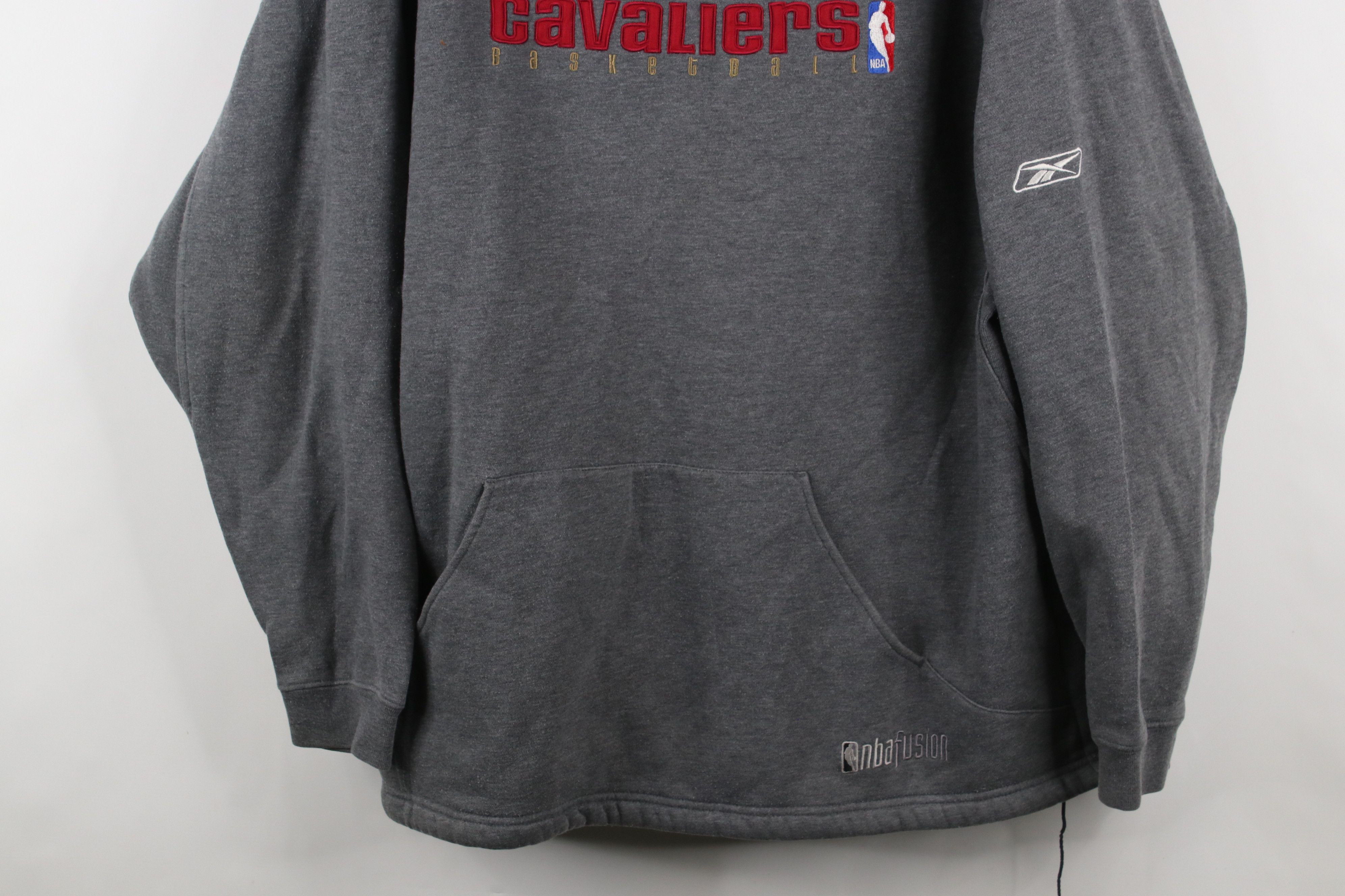 Reebok × Vintage Vintage Reebok Fit Cleveland Cavaliers Basketball Hoodie Size US XL / EU 56 / 4 - 3 Thumbnail