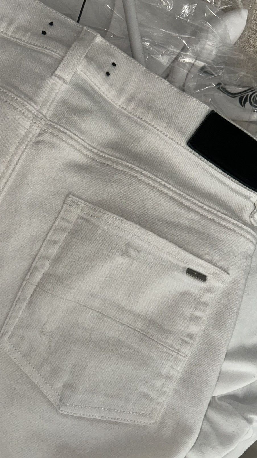 Amiri Amiri MX1 Jeans – White (Size 33) Size US 33 - 9 Thumbnail
