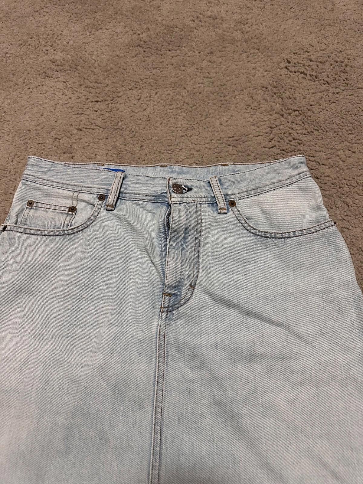 Acne Studios ACNE STUDIOS Women's Shadow Mid Blue Skirt Denim Size 27 Size 27" / US 4 / IT 40 - 4 Thumbnail