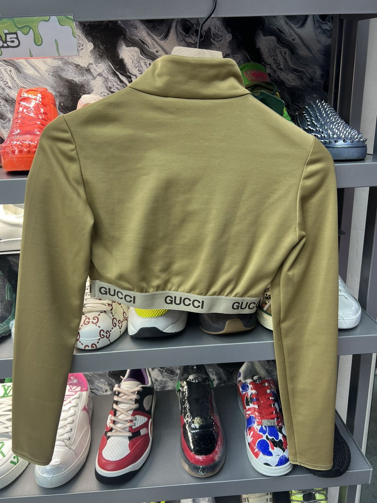 Gucci Gucci x TNDF Crop Top Long sleeve Size XXS / US 00 / IT 34 - 2 Thumbnail