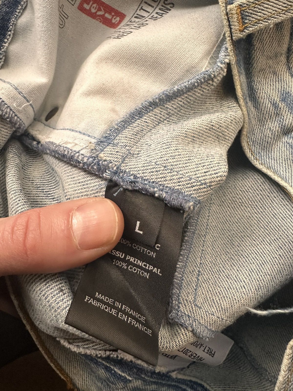 Vetements HIVER2017 Reconstructed Denim Size US 30 / EU 46 - 5 Thumbnail