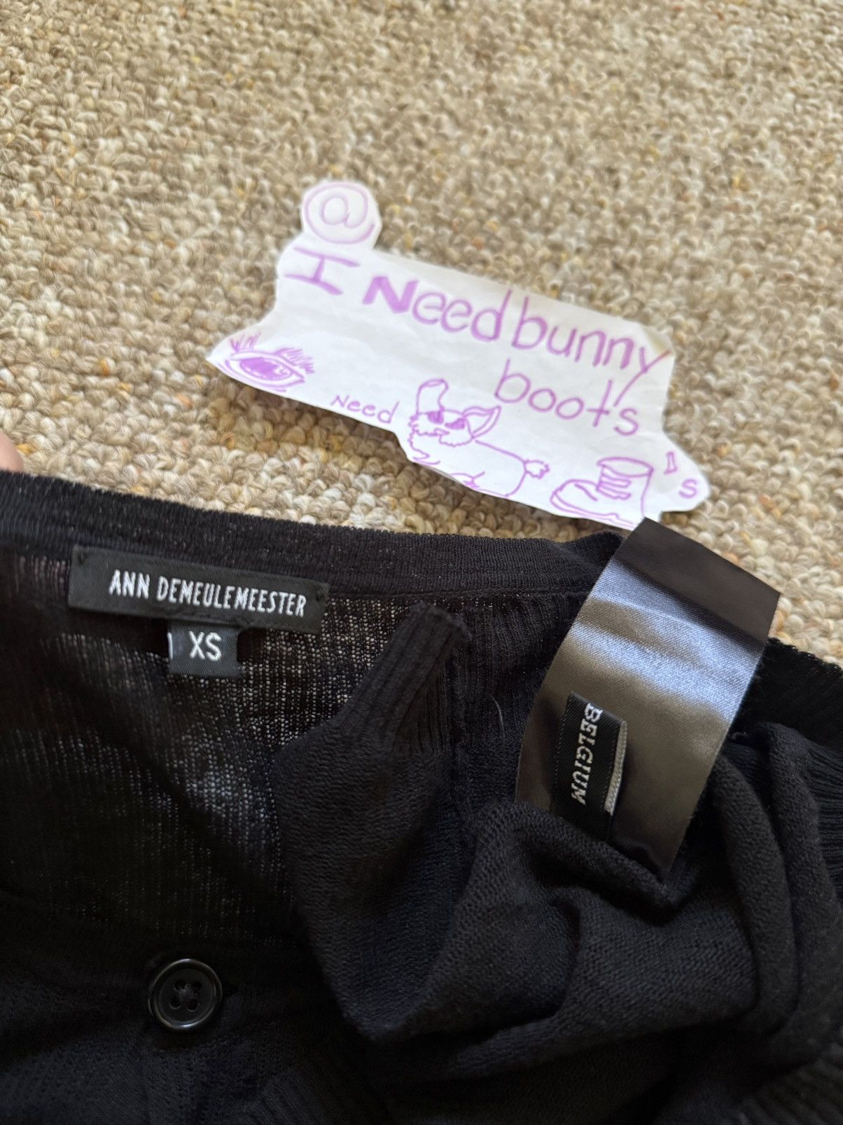 Ann Demeulemeester Ann Demeulemeester Size US S / EU 44-46 / 1 - 4 Thumbnail