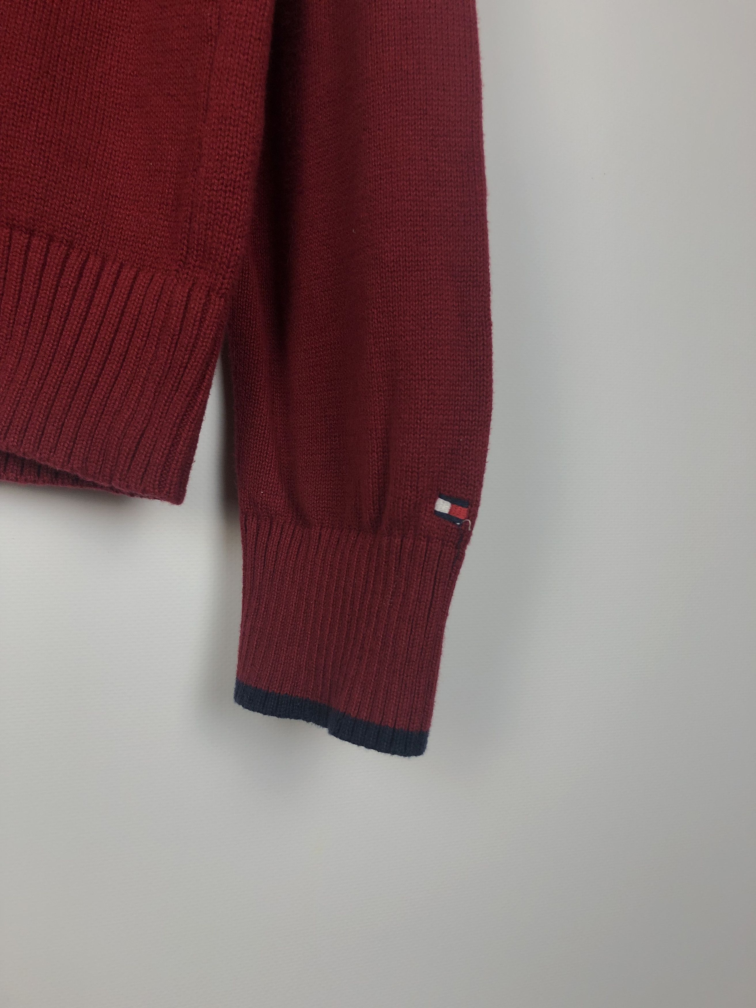 Tommy Hilfiger Tommy Hilfiger Sweater Knit Crewneck Big Logo size M Size US M / EU 48-50 / 2 - 4 Thumbnail