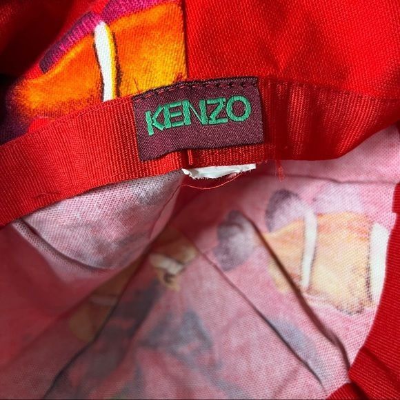 Kenzo VTG Kenzo Archive Goldfish Bucket Hat Size ONE SIZE - 9 Thumbnail