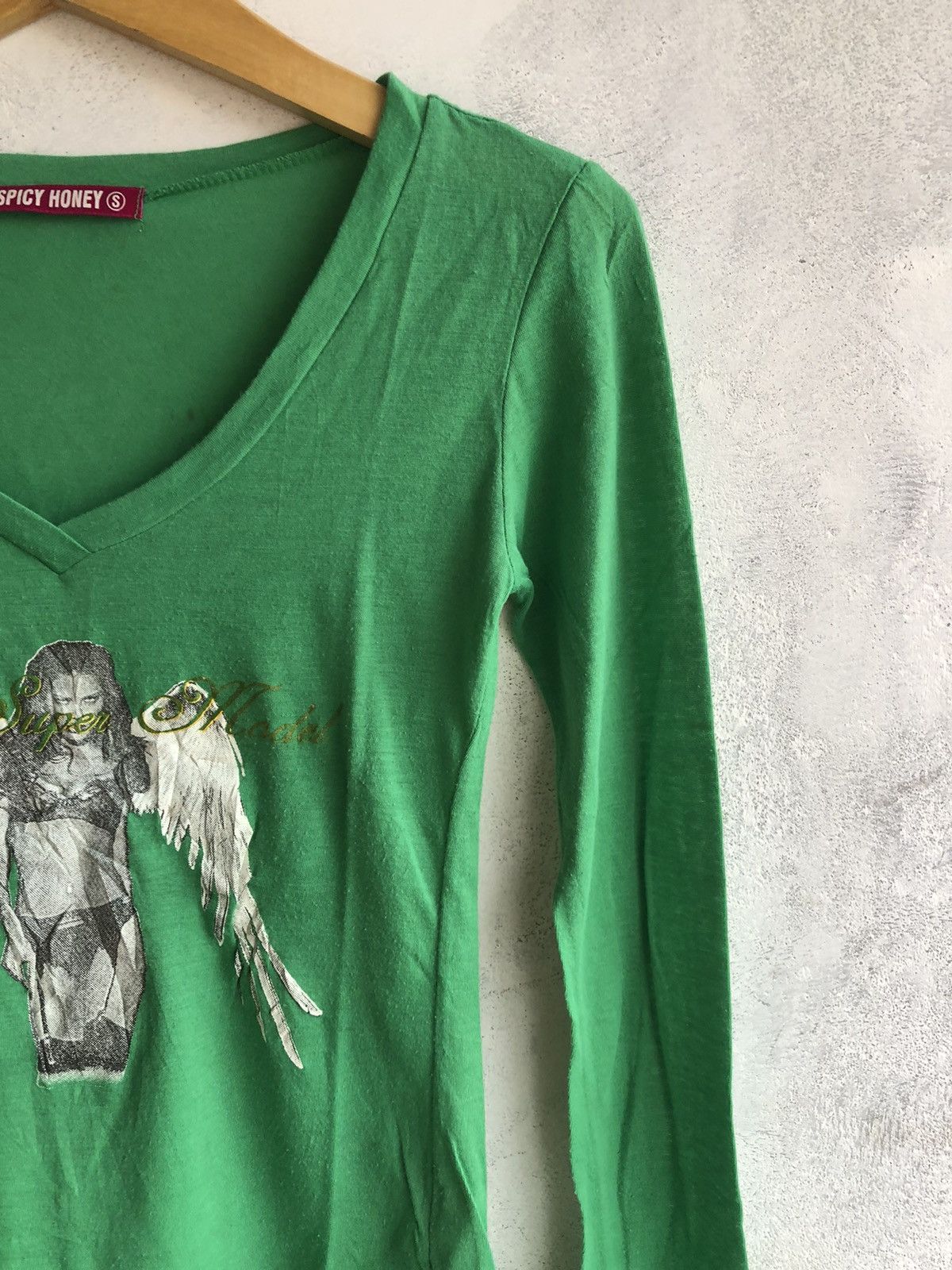 Hysteric Glamour Y2K Gothic Poem Spicy Honey LongSleeve Hysteric Style Size S / US 4 / IT 40 - 3 Thumbnail