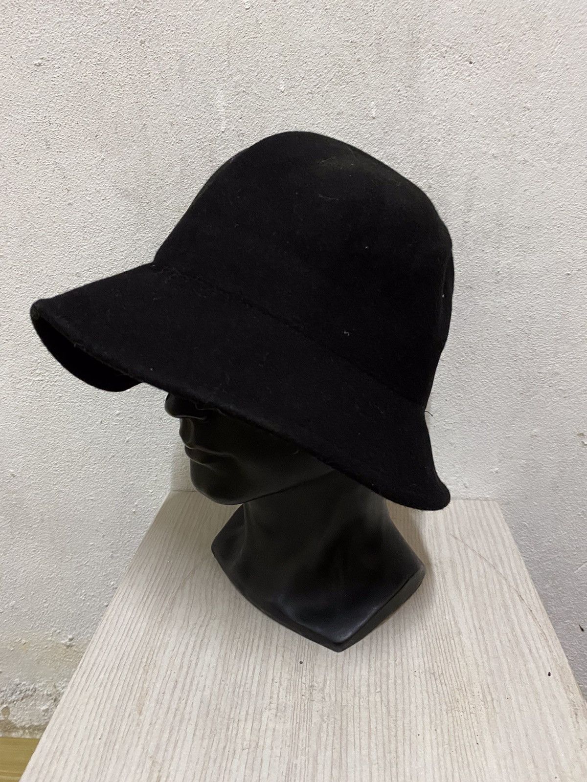 Japanese Brand Japanese Brand Plain Bucket Hat Size ONE SIZE - 3 Thumbnail