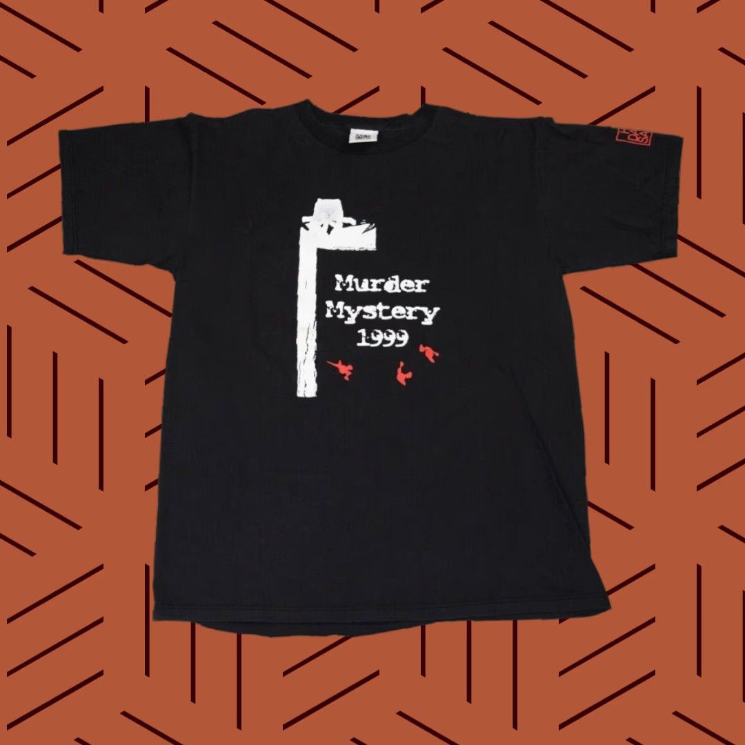 Vintage VINTAGE 1999 MHPG MURDER MYSTERY T-SHIRT NYC BLACK SIZE L Mens Size US L / EU 52-54 / 3 - 1 Thumbnail