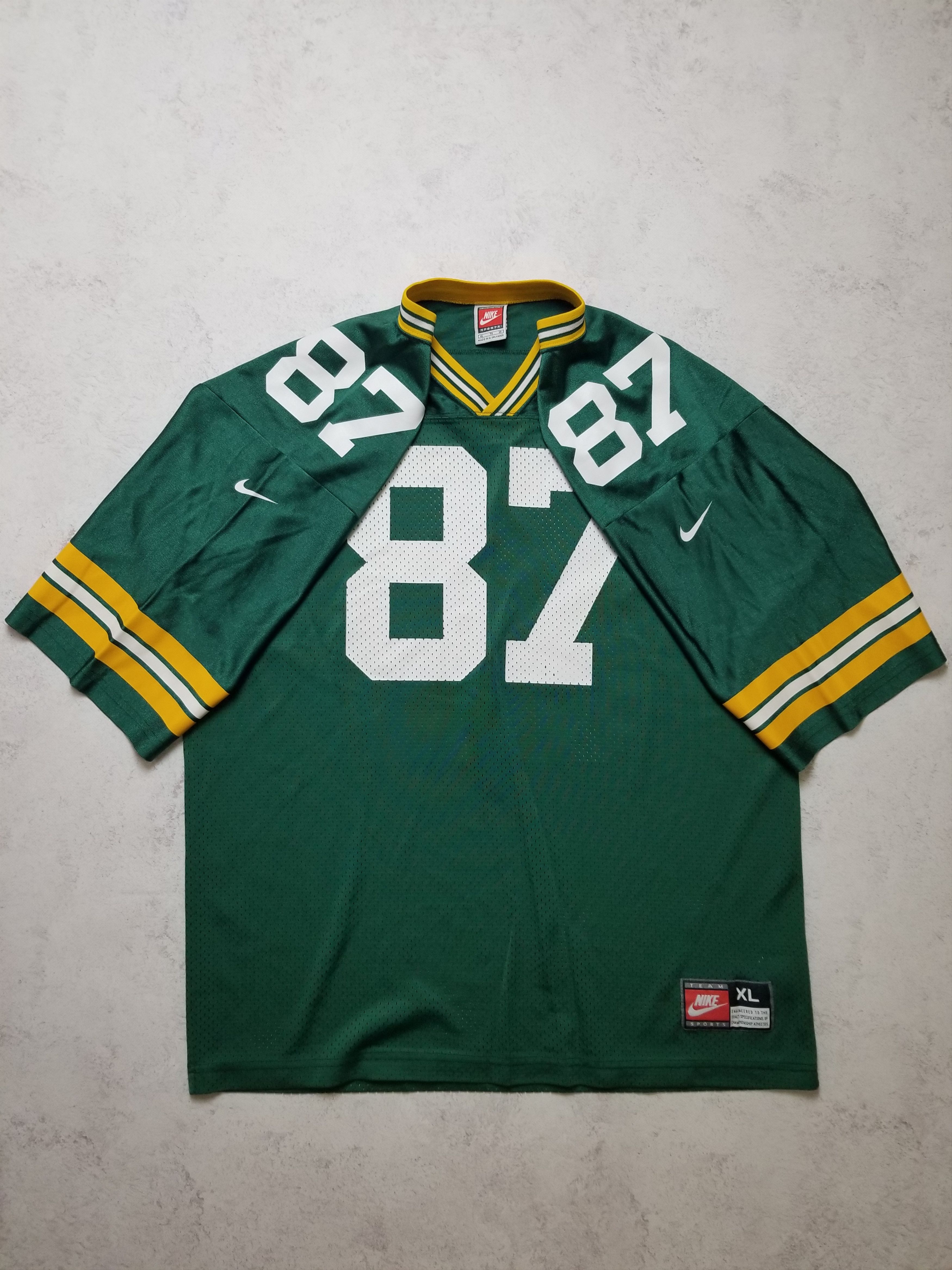 Nike Vintage Green Bay Packers Robert Brooks Nike Team Jersey Size US XL / EU 56 / 4 - 3 Thumbnail