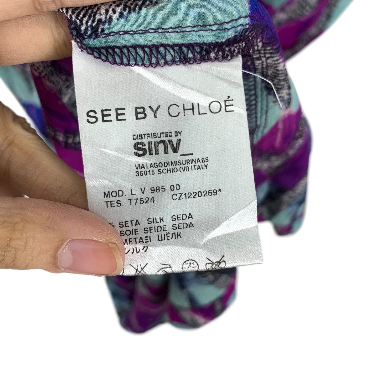 See by Chloe CHLOE SEE BY CHLOE Collection Blouse Abstract Cardigan Shirt Size S / US 4 / IT 40 - 9 Thumbnail