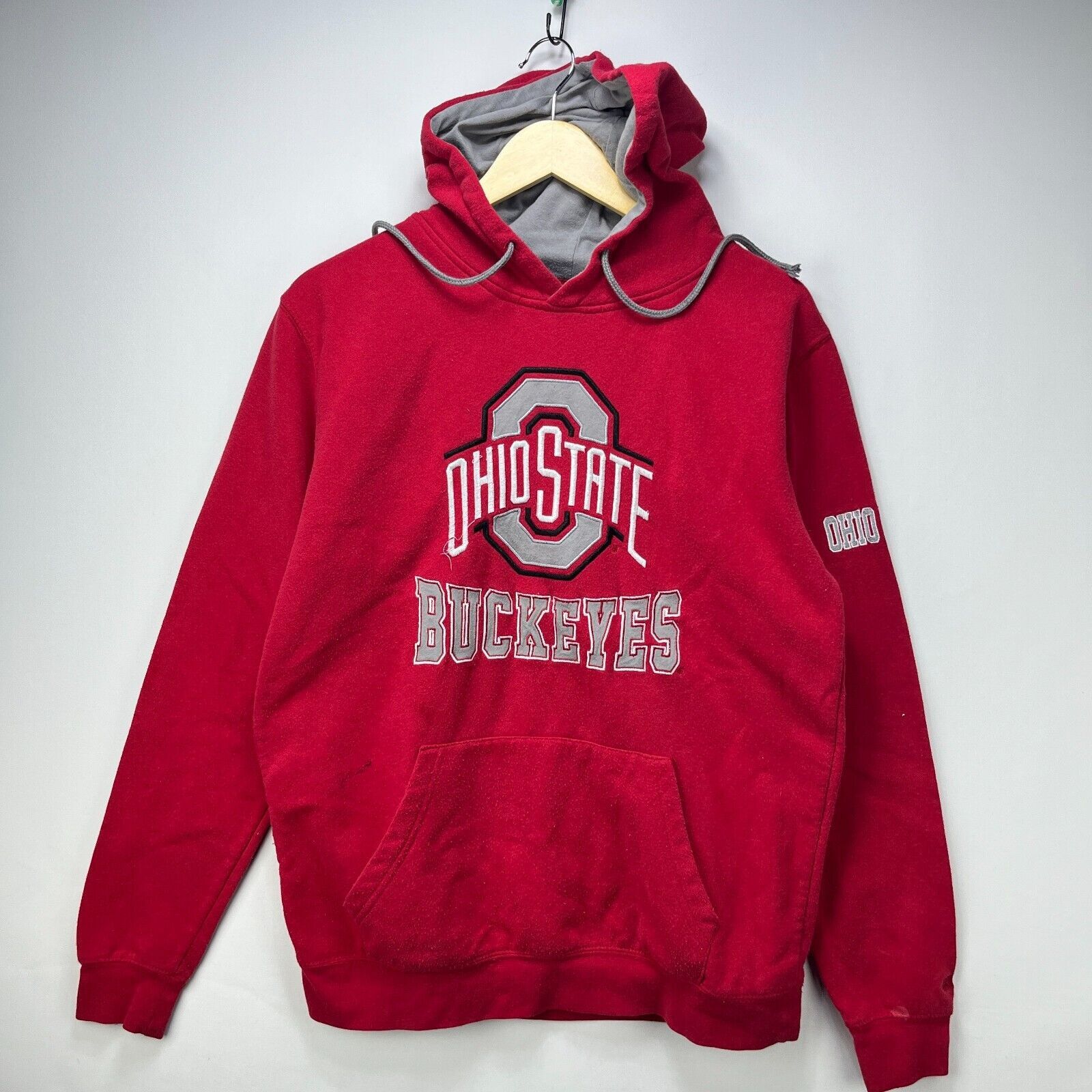 Vintage Vintage '90s Ohio State Buckeyes Hoodie Medium Size US M / EU 48-50 / 2 - 1 Thumbnail