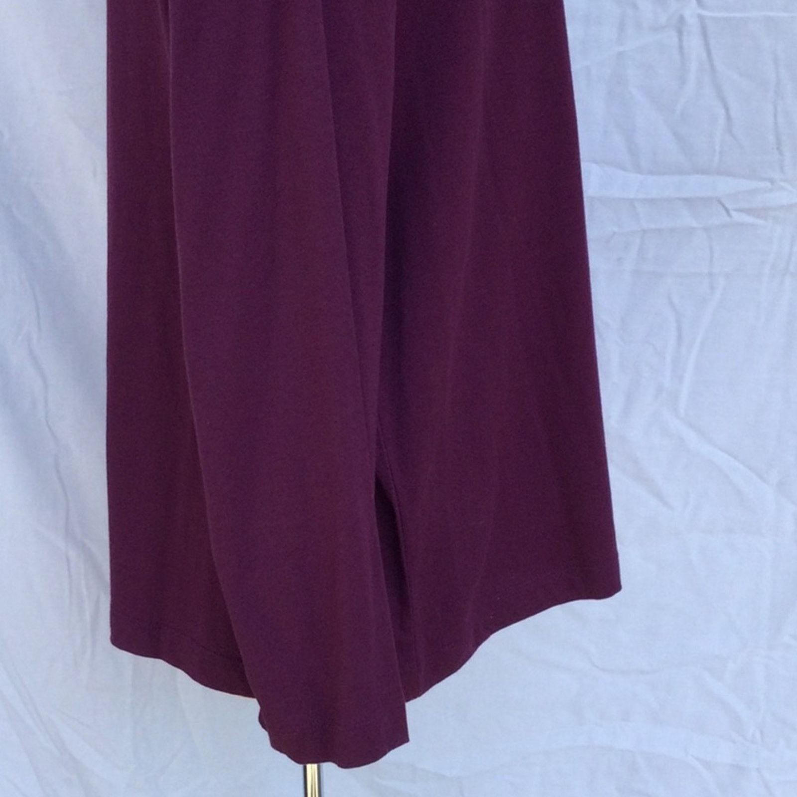 Other Dressbarn Woman Purple Long Sleeve T-Shirt 22/24 NWT Size 4XL / US 24-26 - 6 Thumbnail