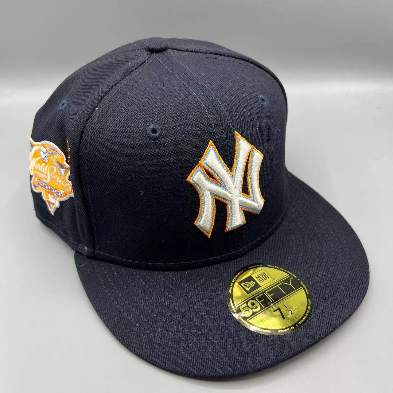 THE CAP 別注“NY Minute\" 59FIFTY 7 1/2 New Era 59Fifty Hat MLB Basic New York Yankees Black/Black