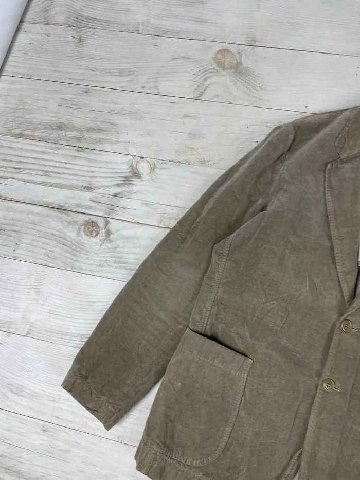 C.P. Company Vintage C.P Company Velvet BLAZER Jacket 2007 Ramie Cotton Size US L / EU 52-54 / 3 - 5 Thumbnail