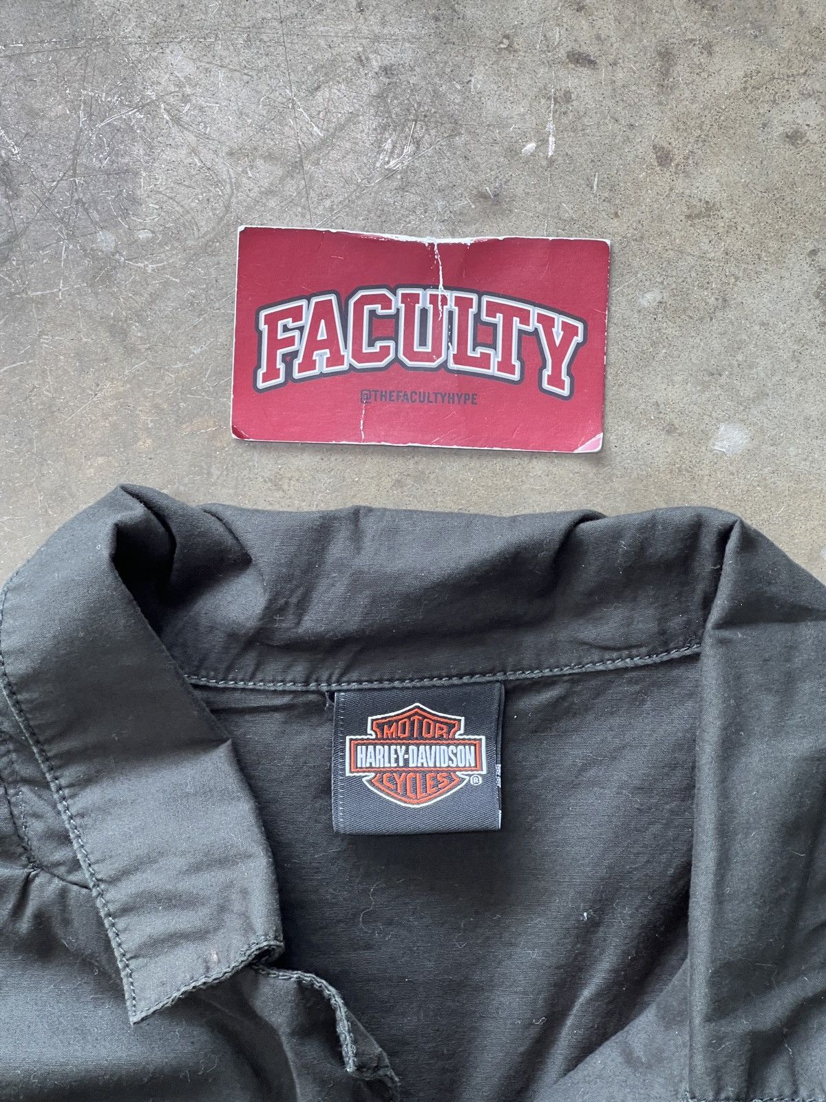 Harley Davidson × Vintage Vintage Harley Davidson Honduras Button Up Women's XL Size L / US 10 / IT 46 - 4 Thumbnail
