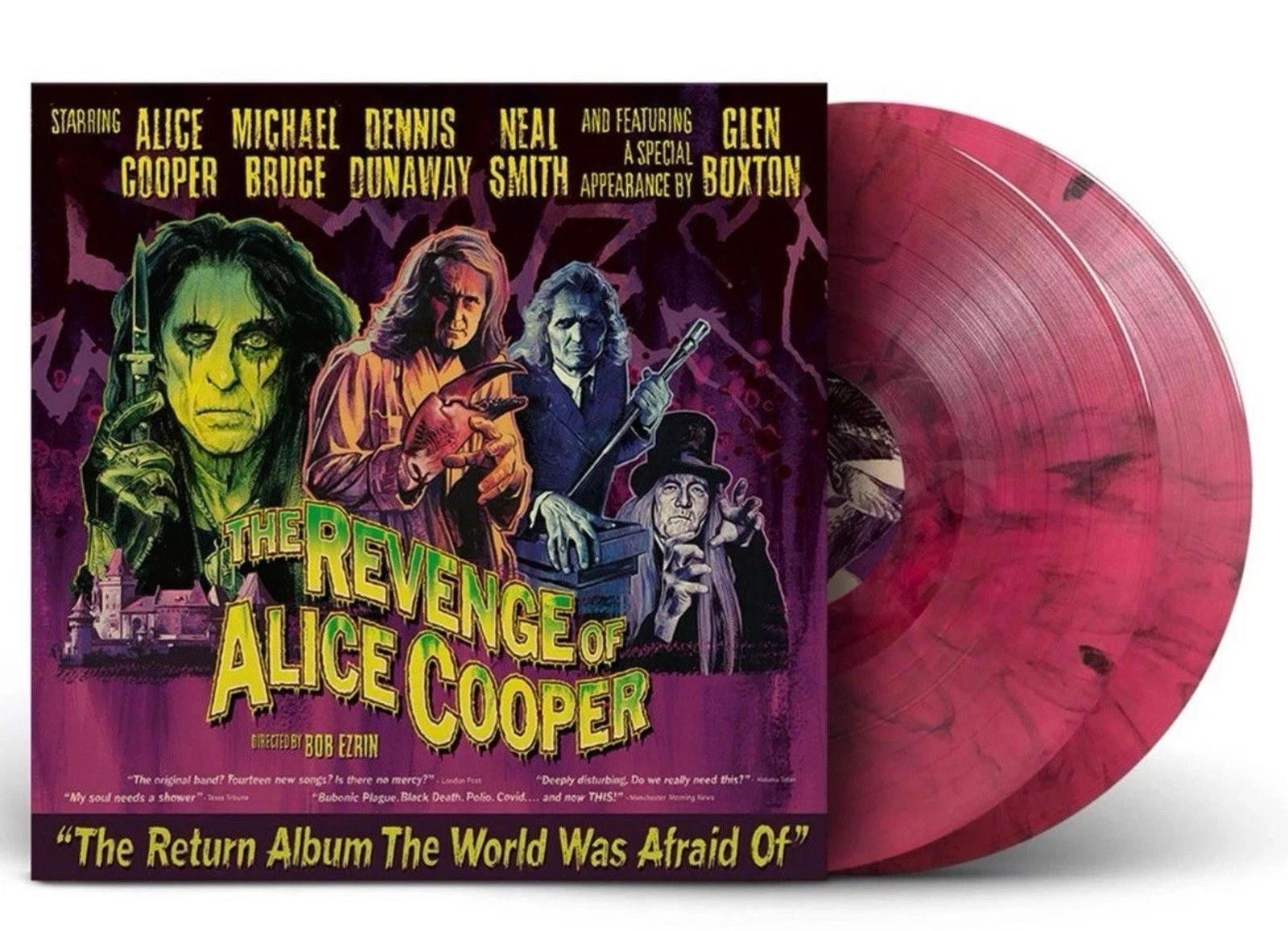 Other The Revenge of Alice Cooper Violet 2LP Autographed In Hand! Size ONE SIZE - 6 Thumbnail