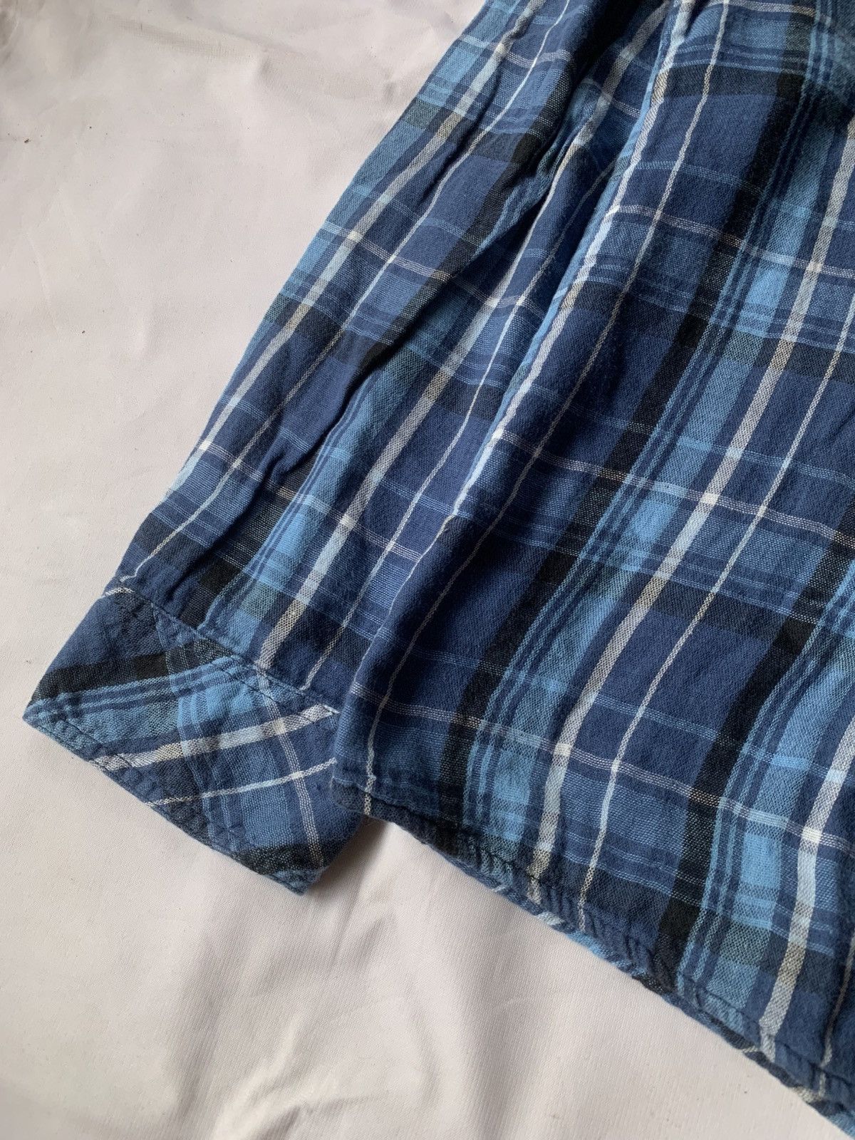 Japanese Brand Japanese Russ K Poem Plaid Flannel Size US XL / EU 56 / 4 - 3 Thumbnail