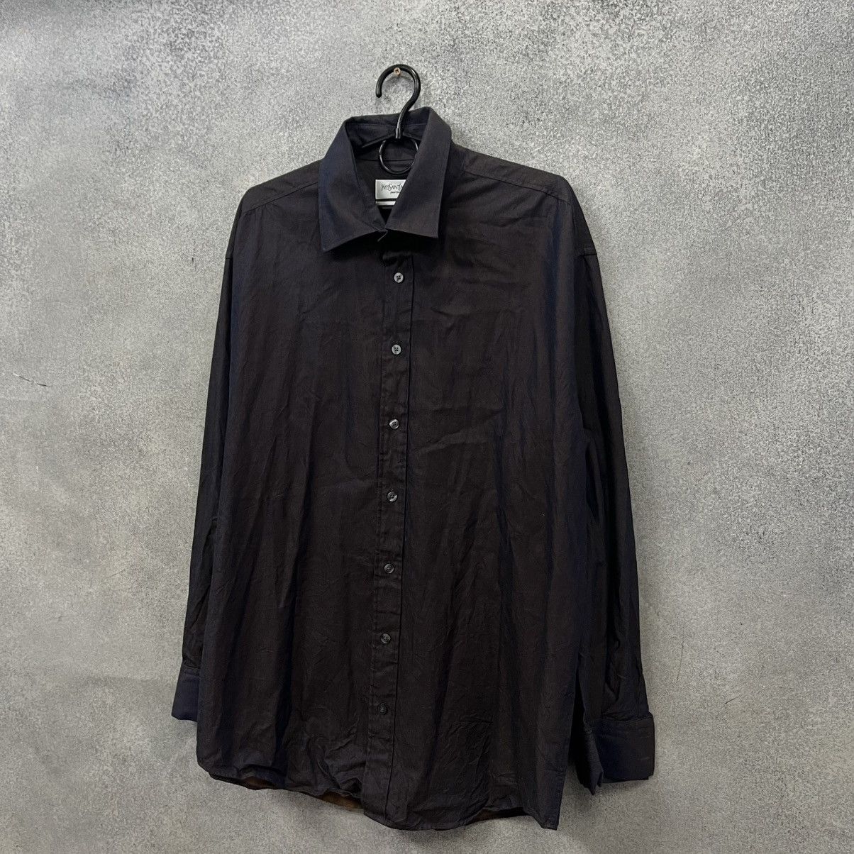 Yves Saint Laurent Vintage YSL Yves Saint Lauren Shirt Size US XL / EU 56 / 4 - 5 Thumbnail