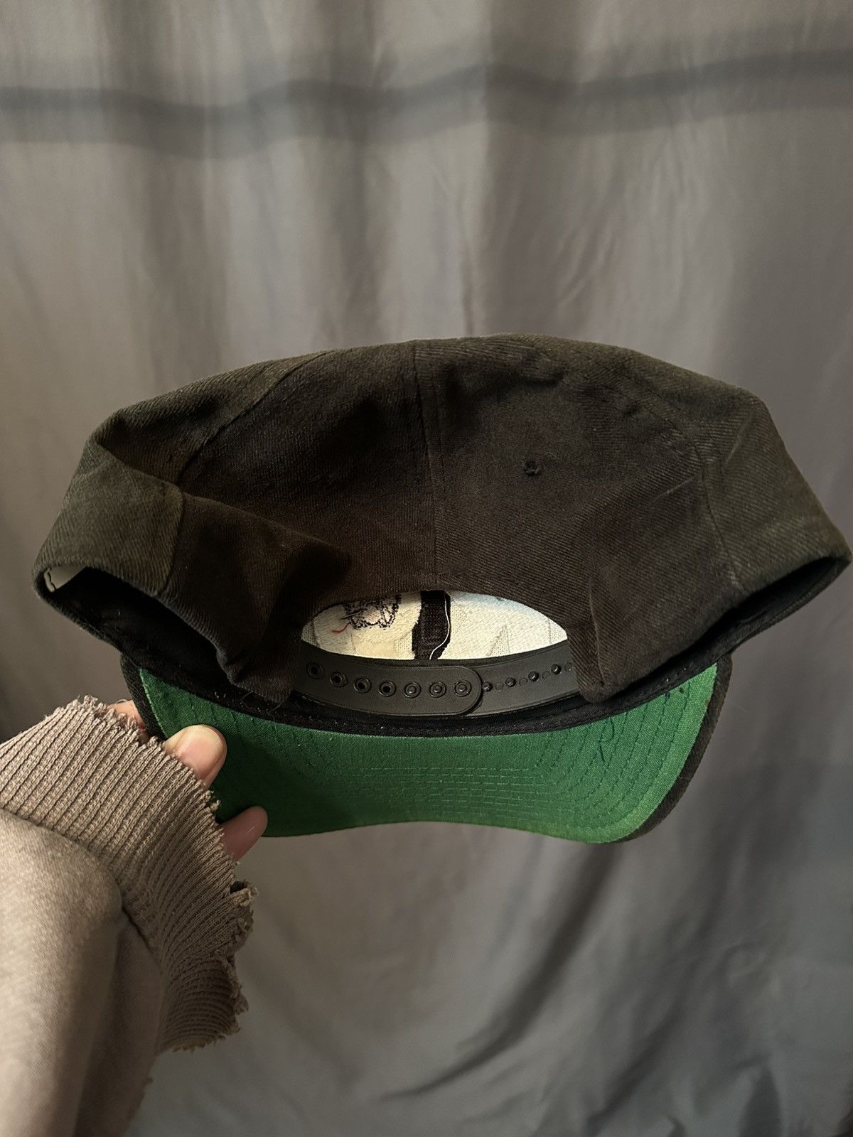 Vintage Vintage Red Dog Malt Liquor Snapback Hat Size ONE SIZE - 5 Thumbnail