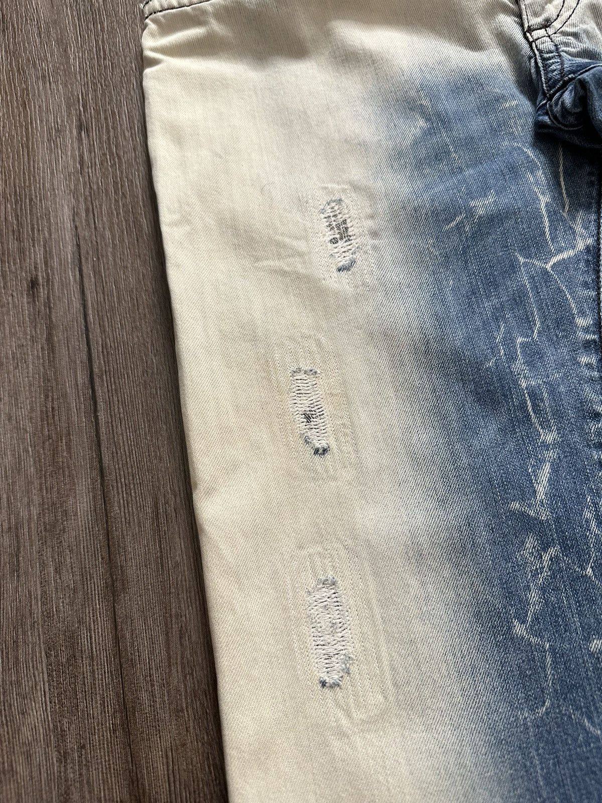 Robins Jeans 🔥Robin’s Jeans🔥 Bleached and Dyed Denim Jeans Size US 31 - 8 Thumbnail