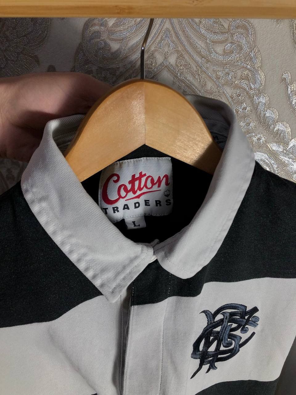 Cotton Traders × Vintage VERY RARE COTTON TRADERS UNION BARBARIANS RUGBY JERSEY 90s Size US L / EU 52-54 / 3 - 3 Thumbnail