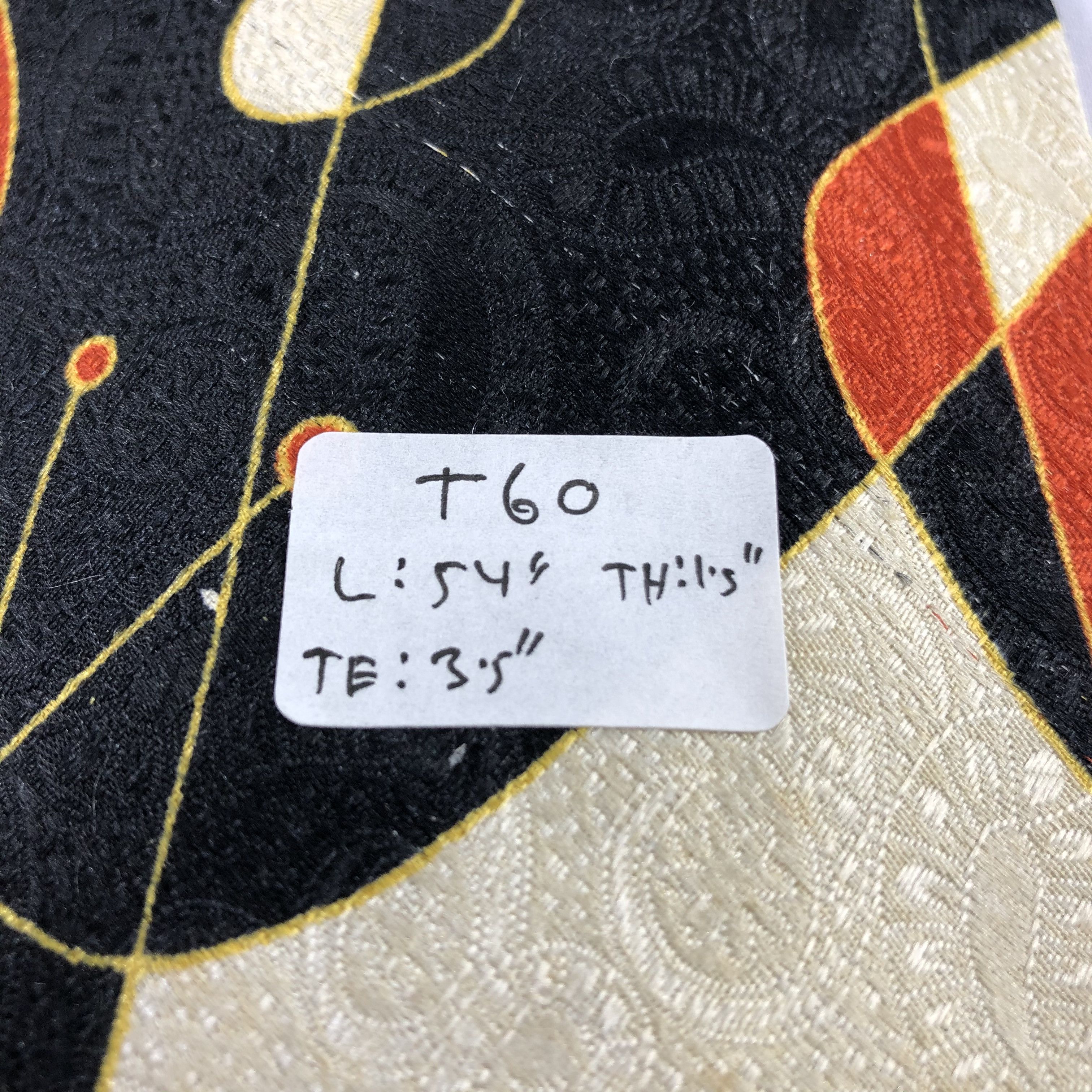 Louis Feraud × Vintage Louis Feraud Abstract Silk Neck Ties T60 Size ONE SIZE - 10 Thumbnail