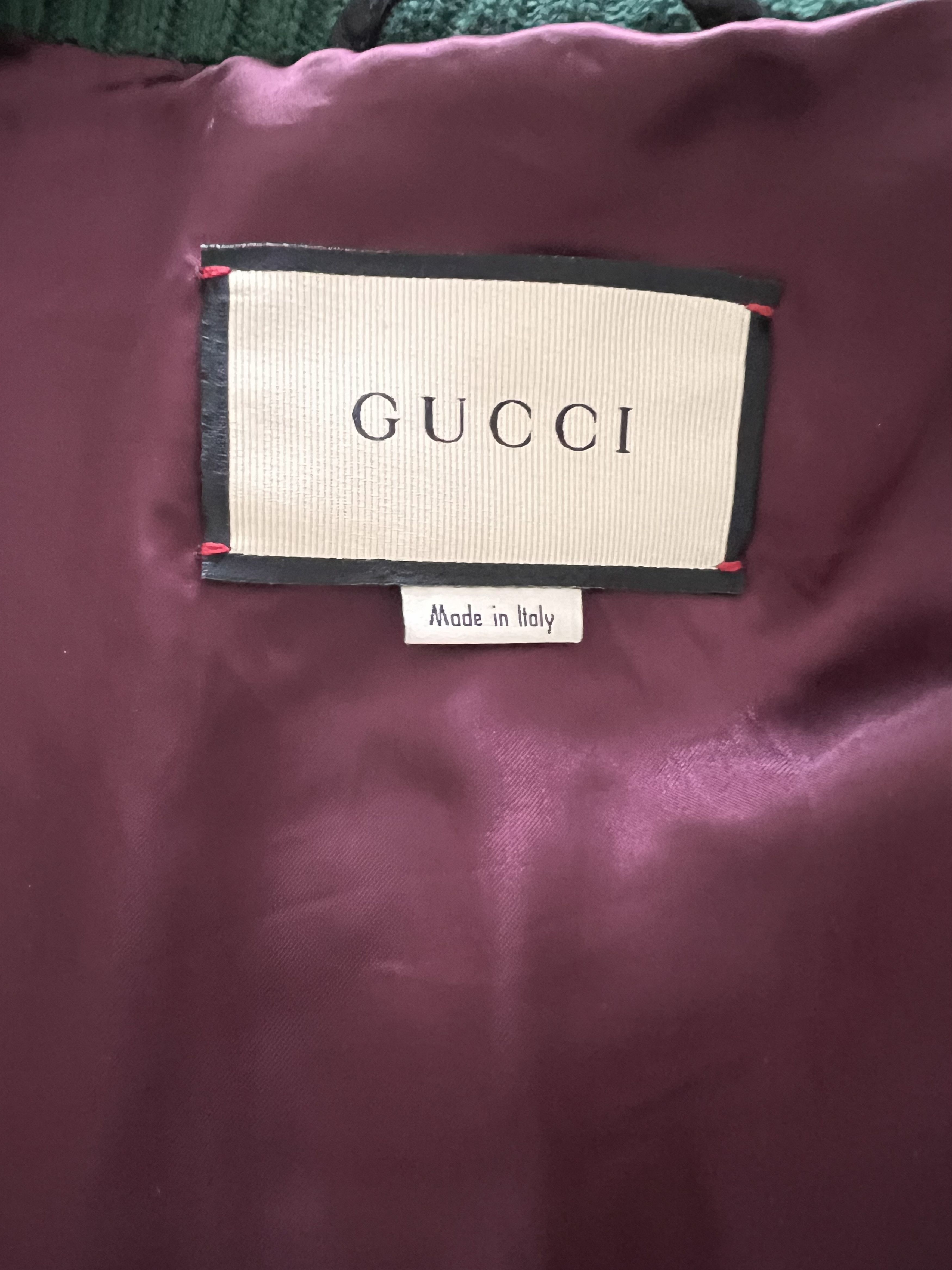 Gucci Gucci leather bomber jacketed Size US M / EU 48-50 / 2 - 8 Thumbnail