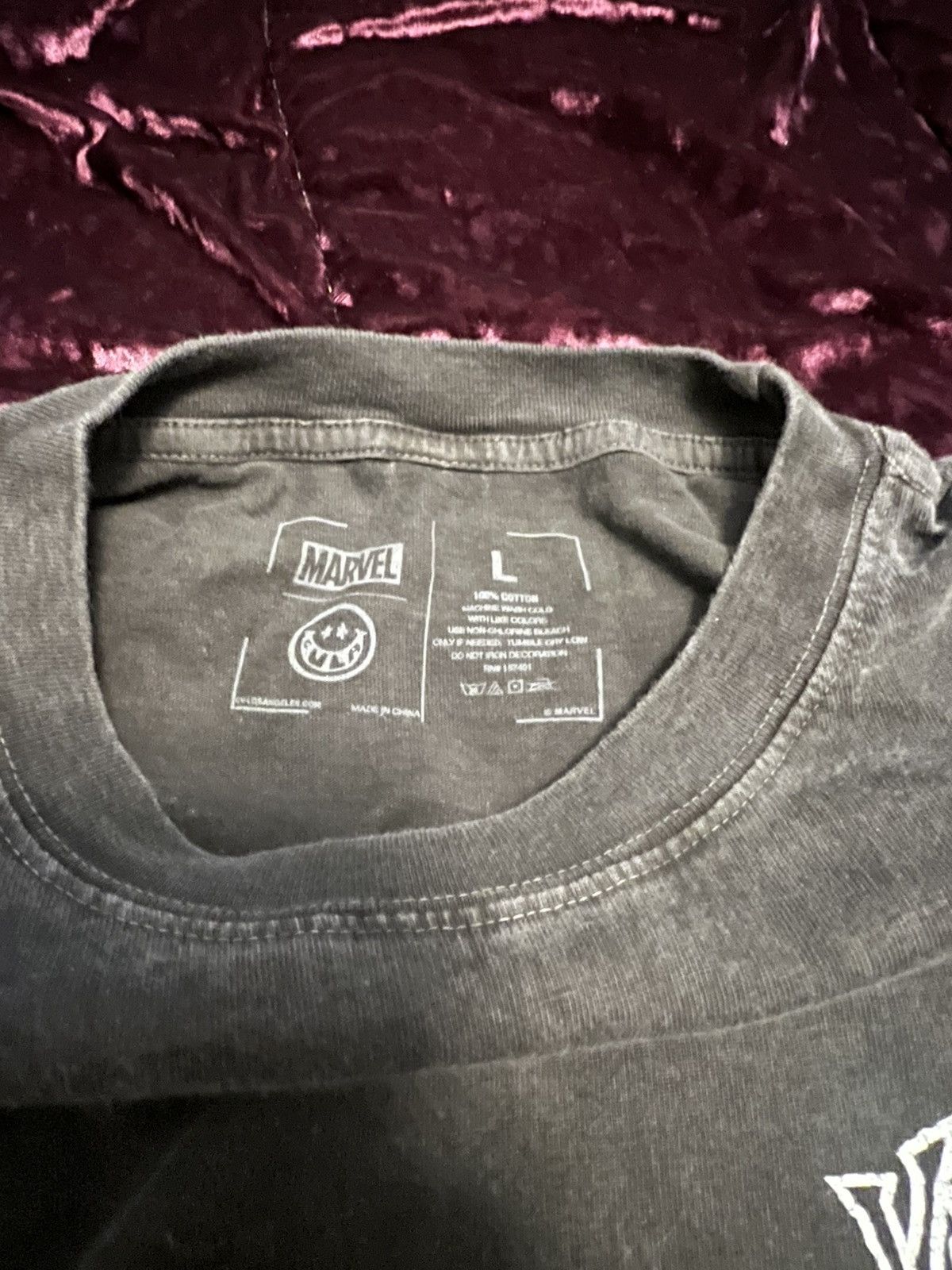 Other CVLA Marvel Venom black wash cotton t-shirt Men Size L Size US L / EU 52-54 / 3 - 5 Thumbnail