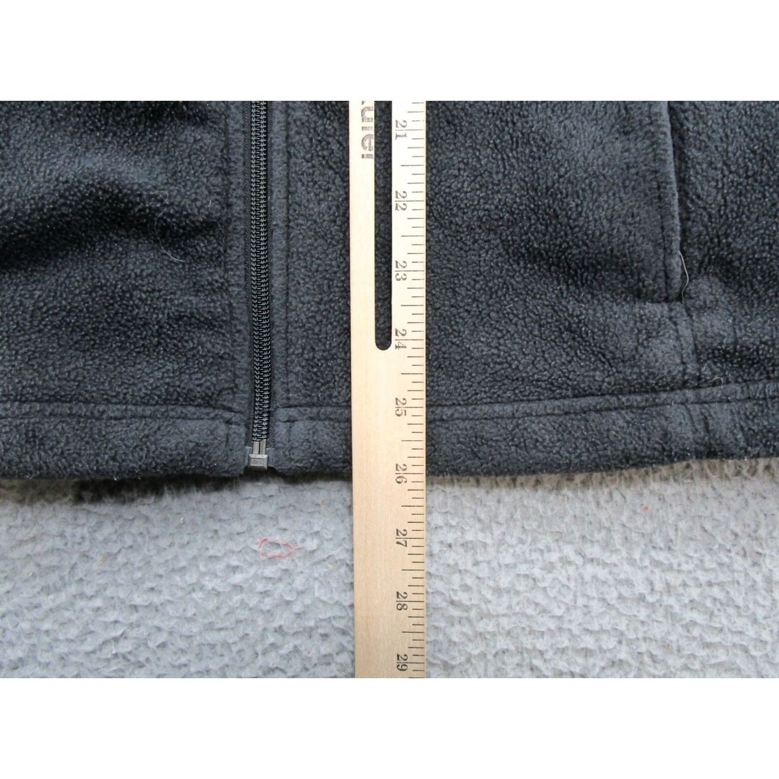 Vintage Columbia Full Zip Black Fleece Jacket Women’s Large Outdoor Hiking Camping Shirt Size L / US 10 / IT 46 - 7 Thumbnail