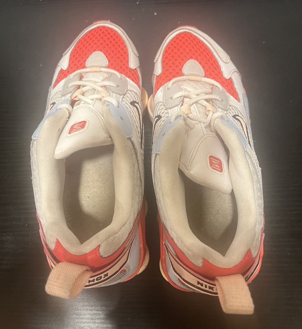 Nike SIZE 6.5 W0MAN - Nike Shox TL Nova White Laser Crimson Size US 6.5 / IT 36.5 - 5 Thumbnail