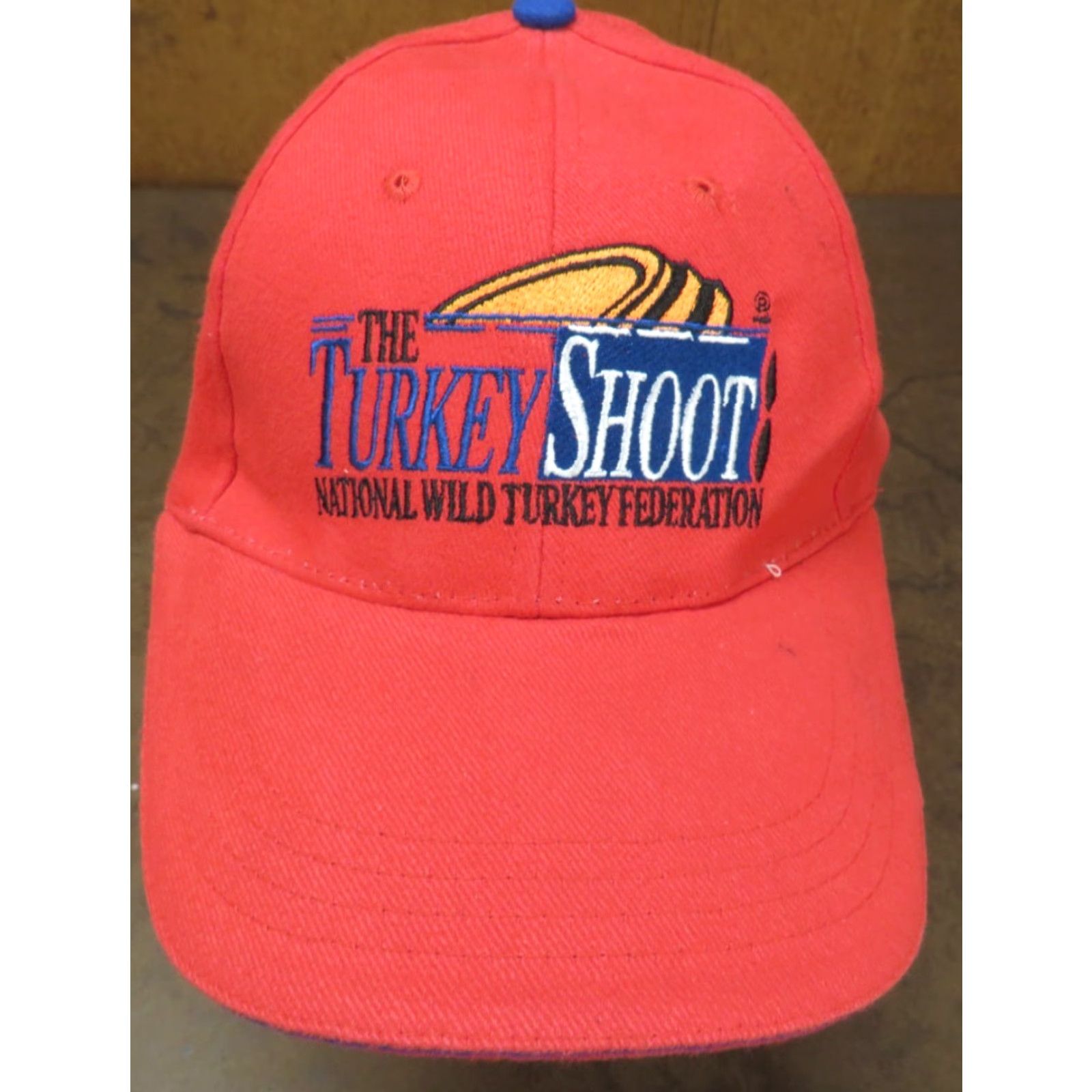 Vintage VTG The Turkey Shoot HaT National Wild Turkey Gobblers hunt trucker cap hat NSFW? Size ONE SIZE - 2 Thumbnail