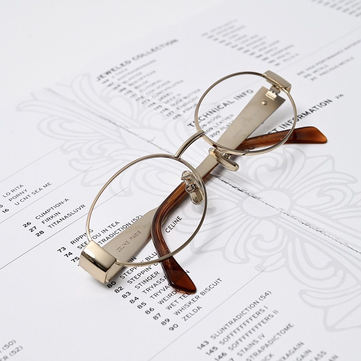 Celine CELINE CL50140U GLASSES Size ONE SIZE - 9 Thumbnail