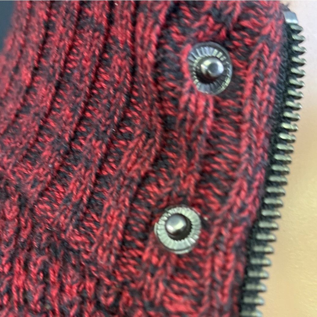 Express Express Men's Red Sweater/Knitted/Zip Up Sized M SKU 4097 Size US M / EU 48-50 / 2 - 5 Thumbnail