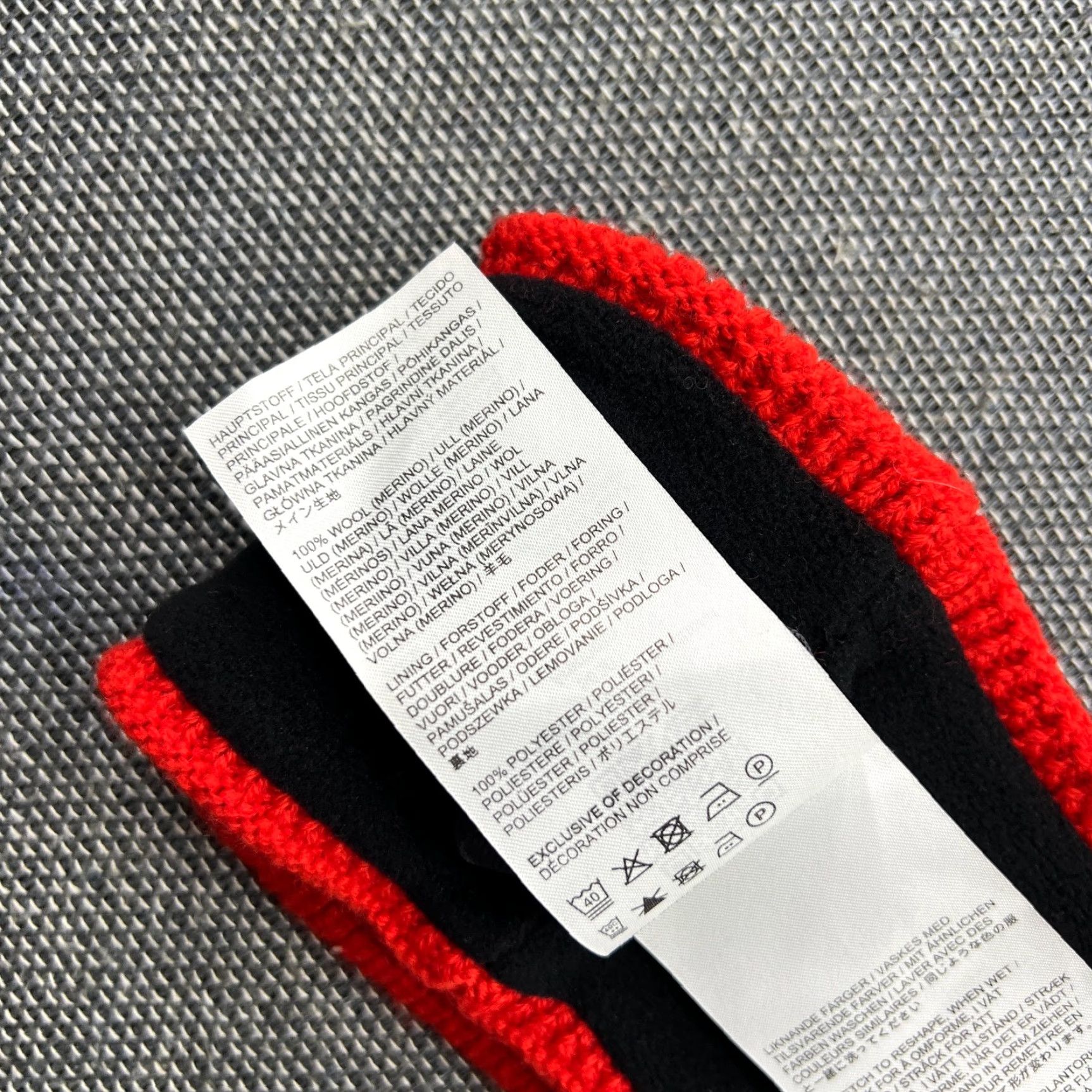 Vintage NORRONA /29 Heavy Merino Wool Headband One Size Adrenalin Orange Lined Thermal Headband Mens Womens Unisex Adults Knit Wool Thermal Size ONE SIZE - 6 Thumbnail