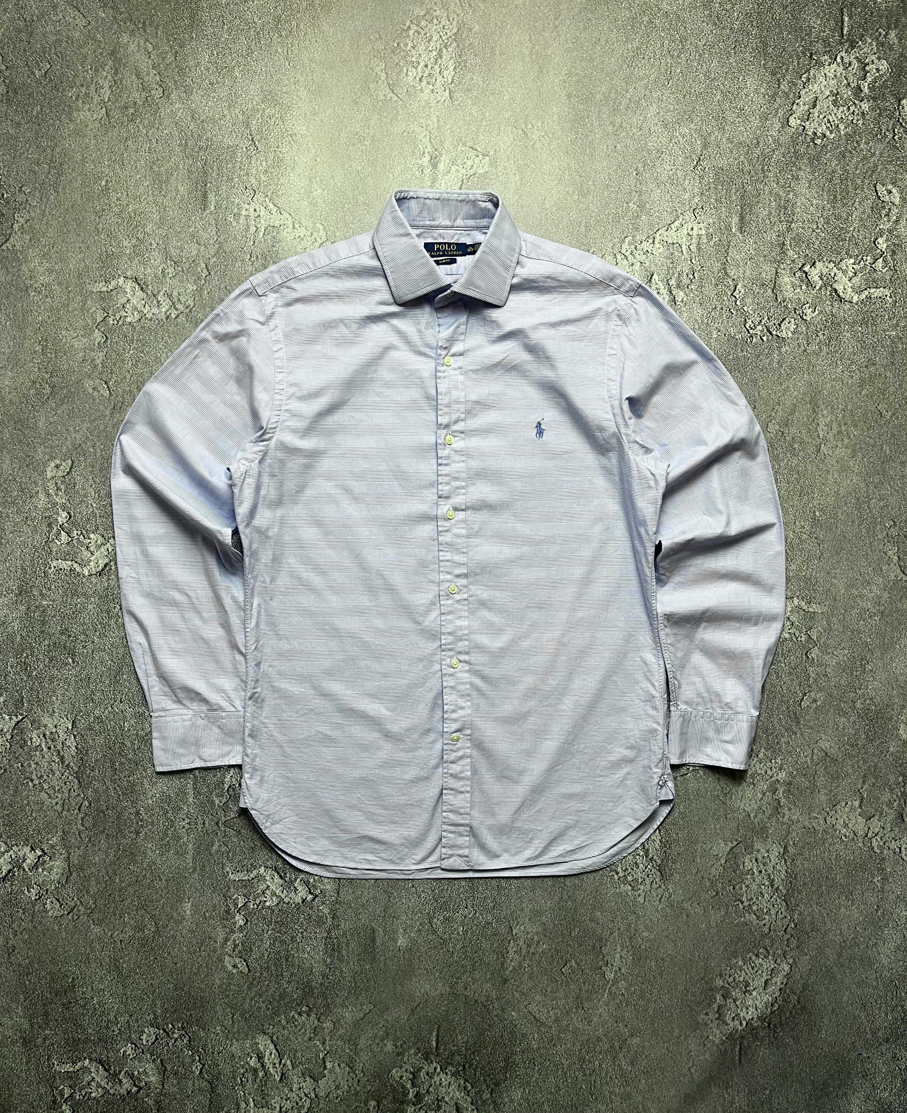 Polo Ralph Lauren Vintage Shirt Button Up Ralph Lauren Big Pony Old Money Size US M / EU 48-50 / 2 - 1 Thumbnail