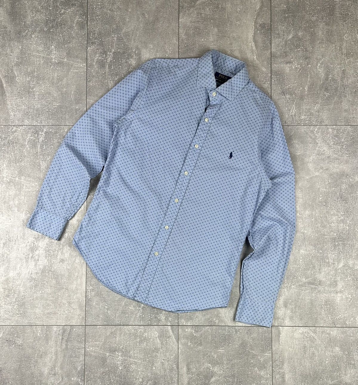Polo Ralph Lauren Polo Rlaph Lauren Mens Blue Shirt Button Up Size US M / EU 48-50 / 2 - 1 Thumbnail