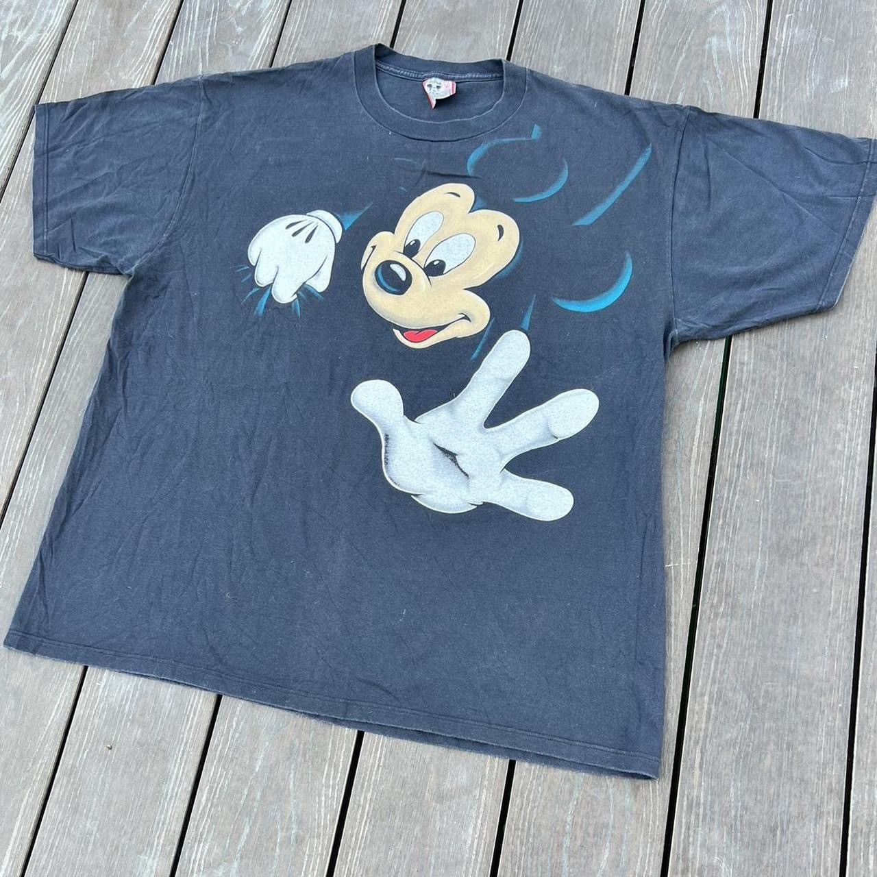 Disney Vintage T Shirt 90's MICKEY MOUSE DISNEY Size US XL / EU 56 / 4 - 3 Thumbnail