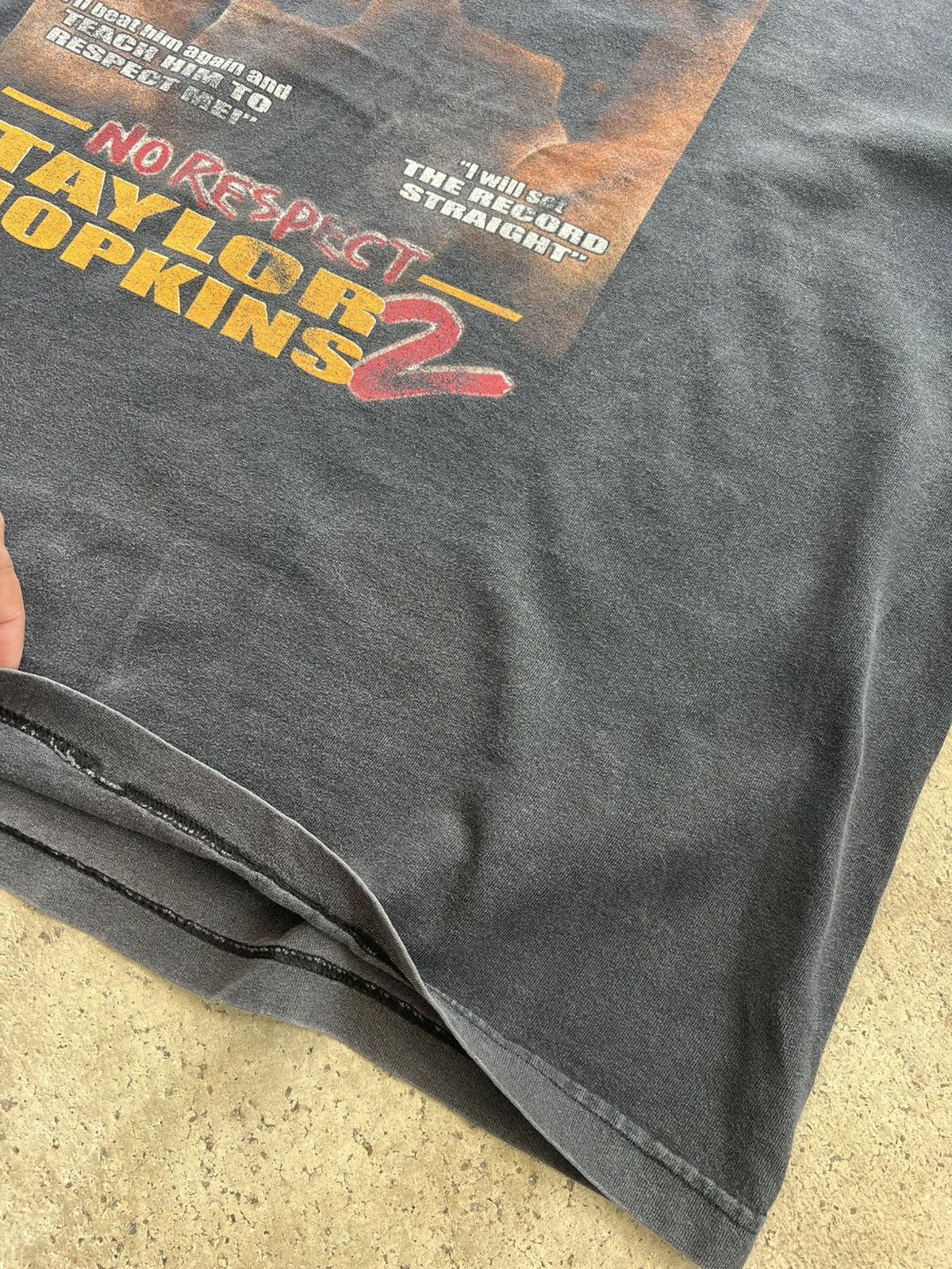 Rap Tees Vintage Rare Taylor vs Hopkins Rap Tee Boxing WBC XXL Size US XXL / EU 58 / 5 - 10 Thumbnail