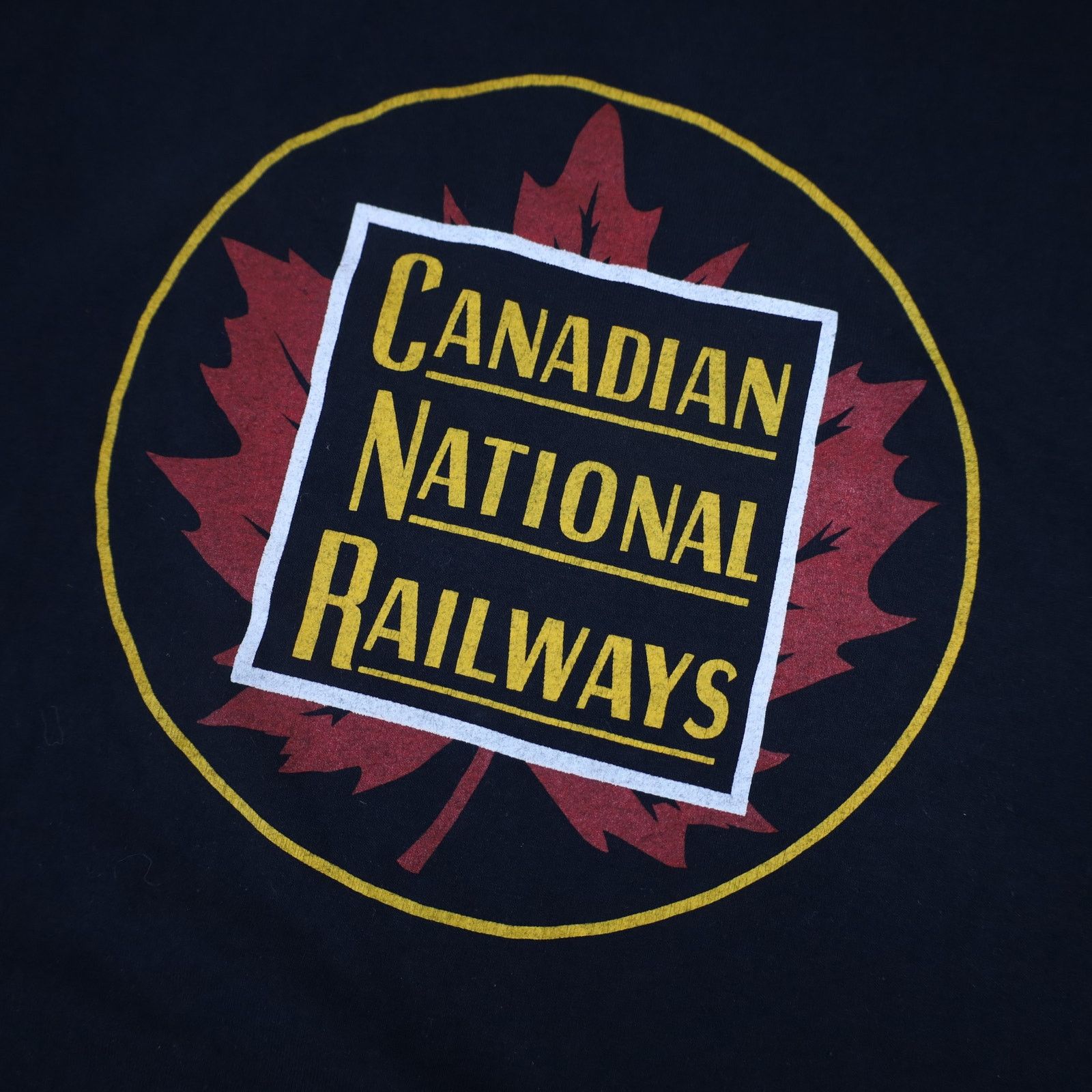 Vintage Vintage Canadian National Railways Graphic T Shirt Size US XL / EU 56 / 4 - 4 Thumbnail