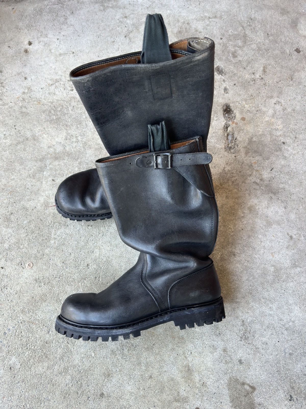 Vintage WW2 Military Leather Combat Boots Size US 10 / EU 43 - 1 Thumbnail