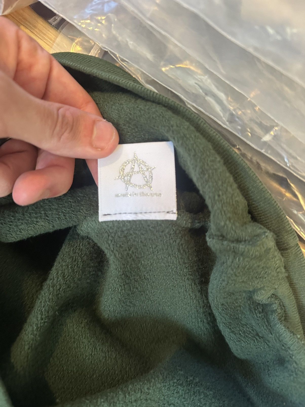 Revenge Basic embroidery Heavy weight Green Size US M / EU 48-50 / 2 - 5 Thumbnail