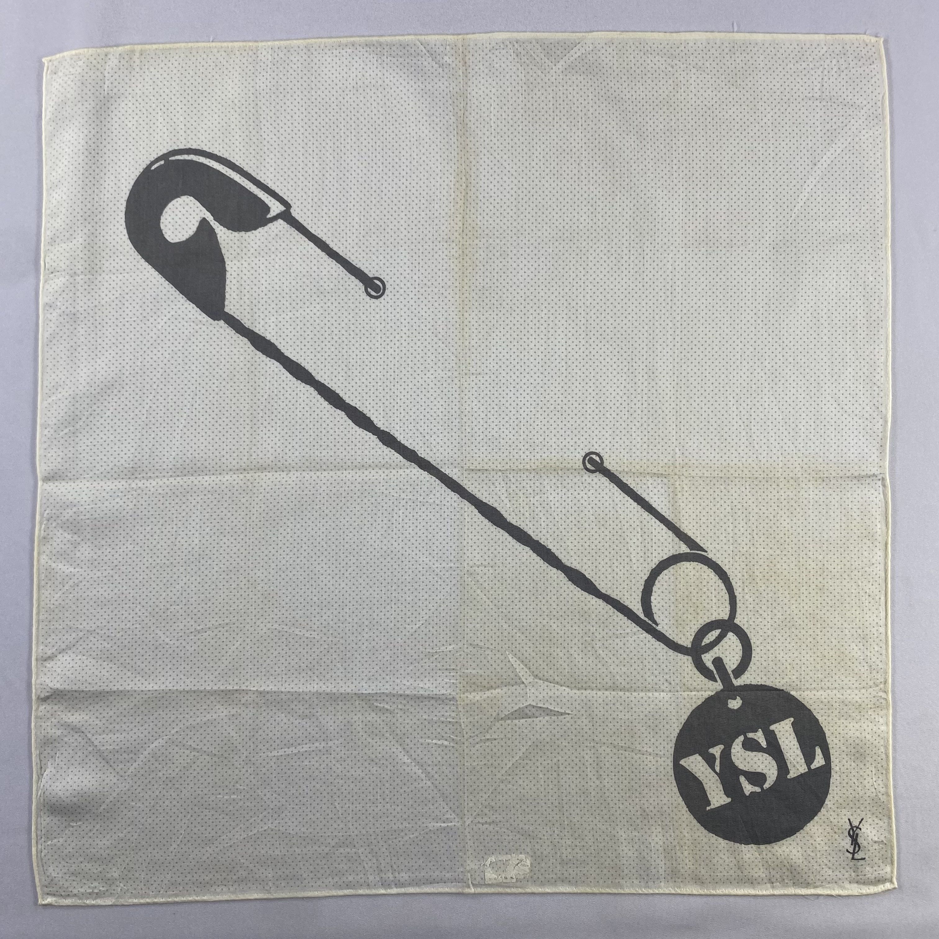 Vintage × Yves Saint Laurent Yves Saint Laurent Neckerchief / Handkerchief-P1911 Size ONE SIZE - 1 Thumbnail