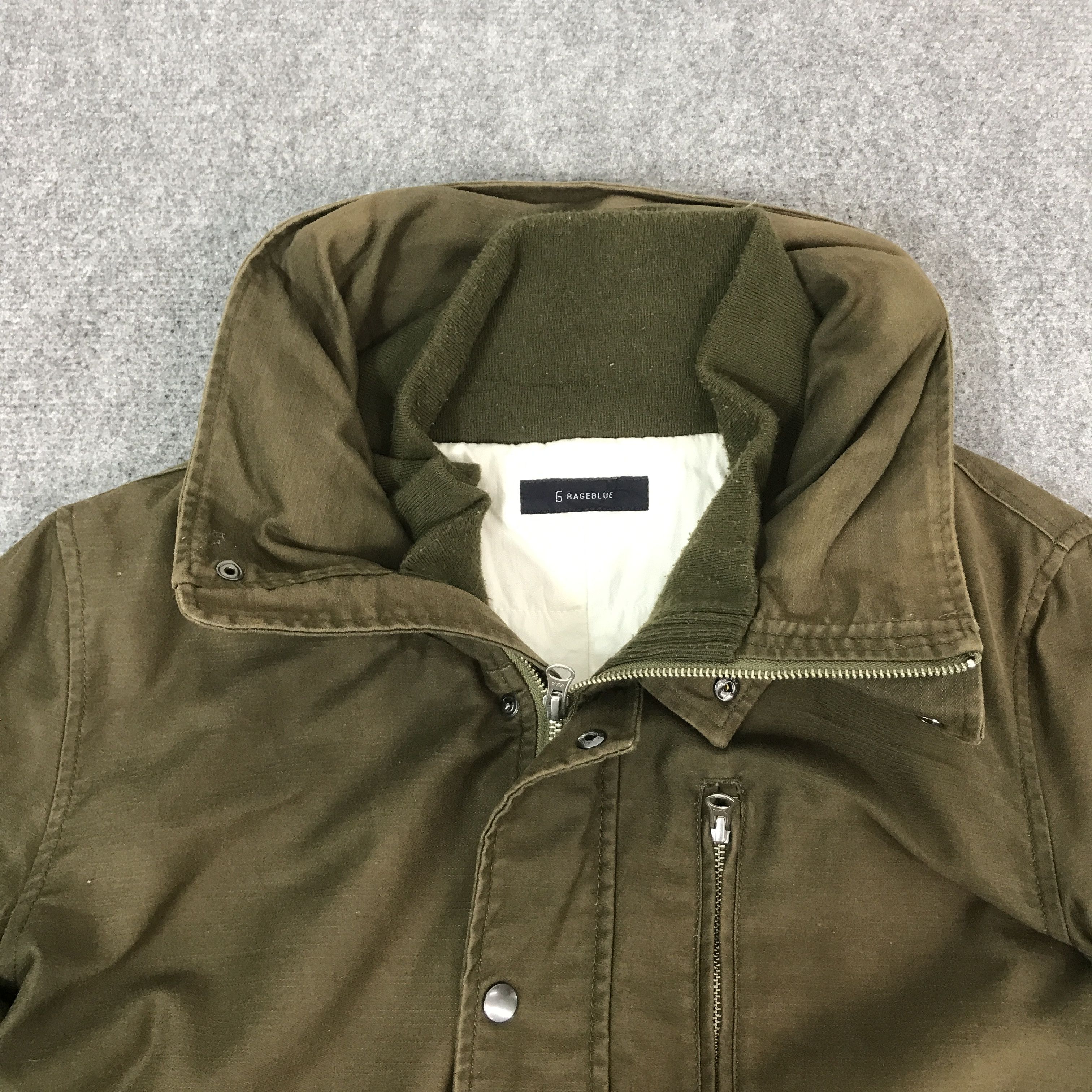 Japanese Brand JAPANESE STYLE BONO DESIGN RAGEBLUE FADED JACKET K67B17 Size US L / EU 52-54 / 3 - 7 Thumbnail