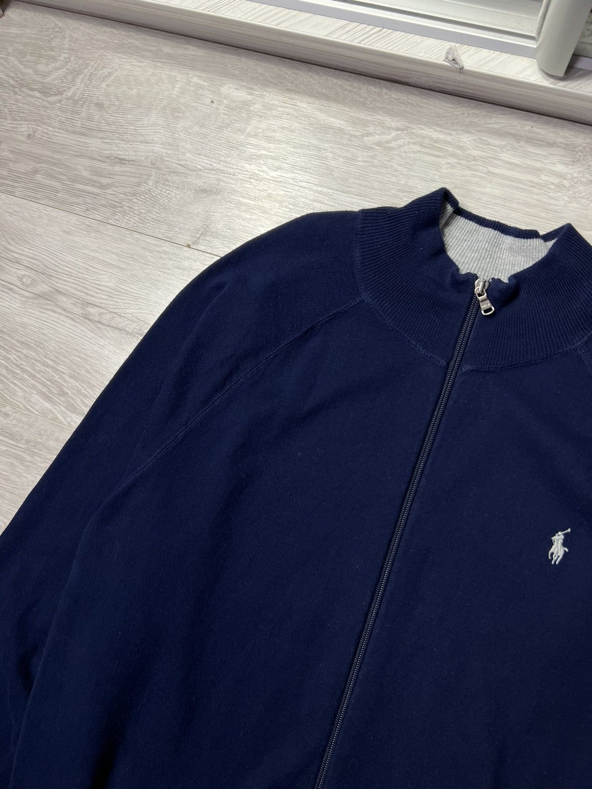 Polo Ralph Lauren Polo Ralph Lauren Full Zip Knitted Bomber Sweater Size US XXL / EU 58 / 5 - 6 Thumbnail